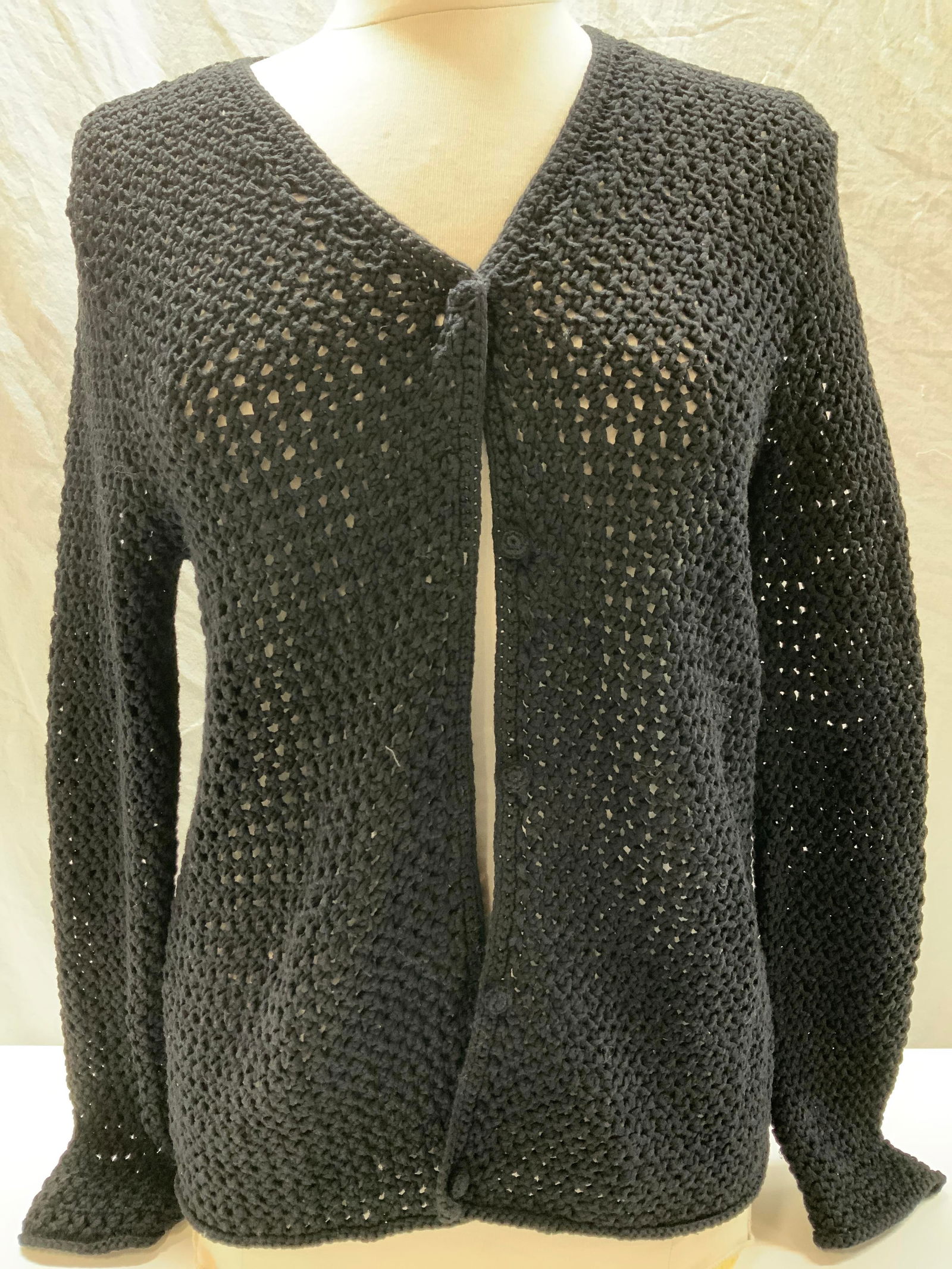 Ralph Lauren Hand knit Cotton Cardigan, NWT (1 of 6)