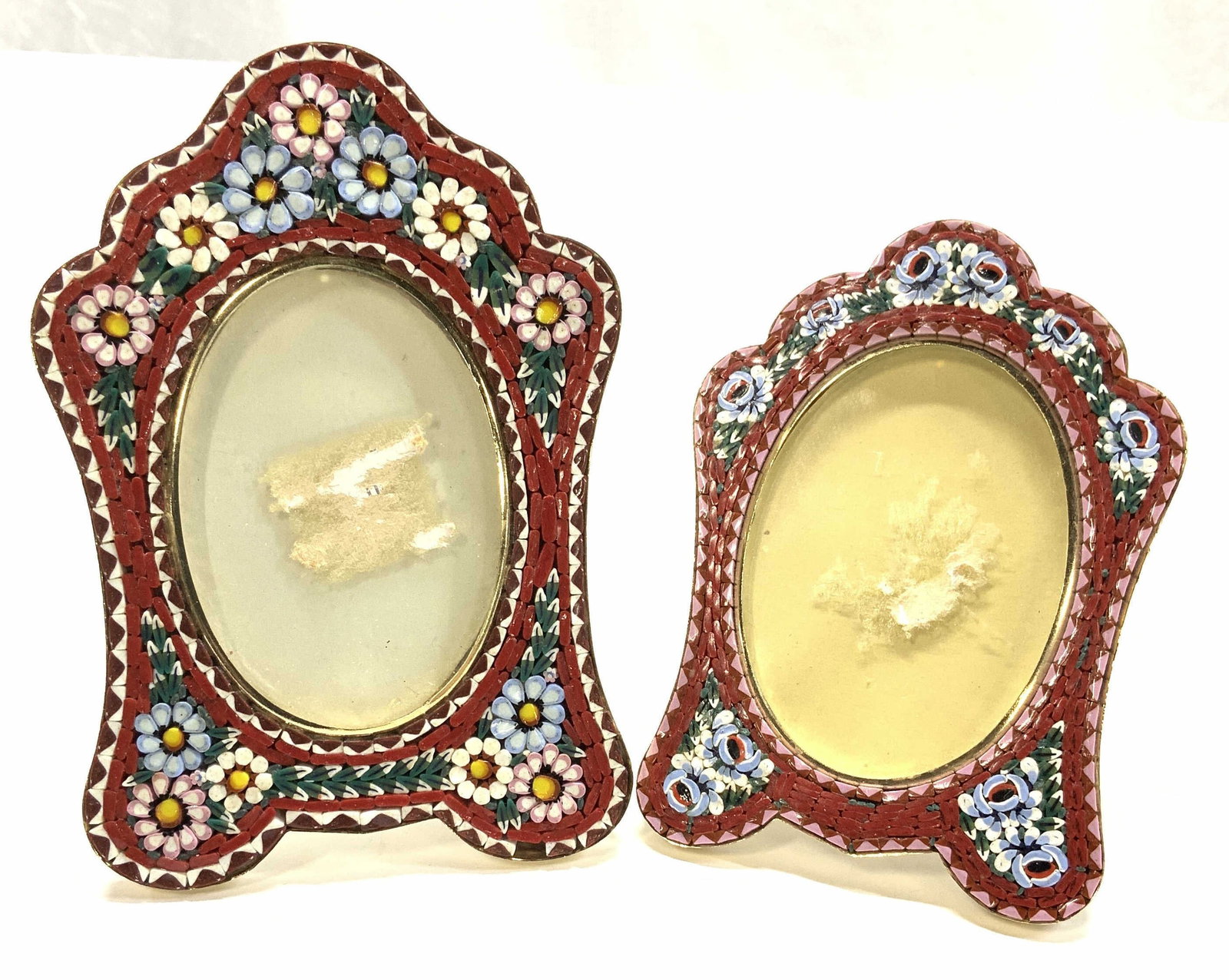 Floral Mosaic Picture Frames , Italy (1 of 7)