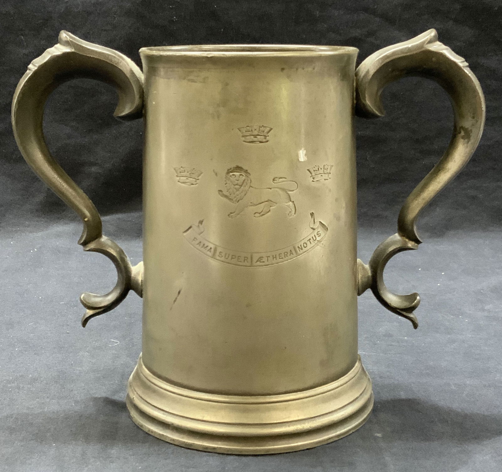 James Dixon & Sons Pewter & Glass Tankard (1 of 8)