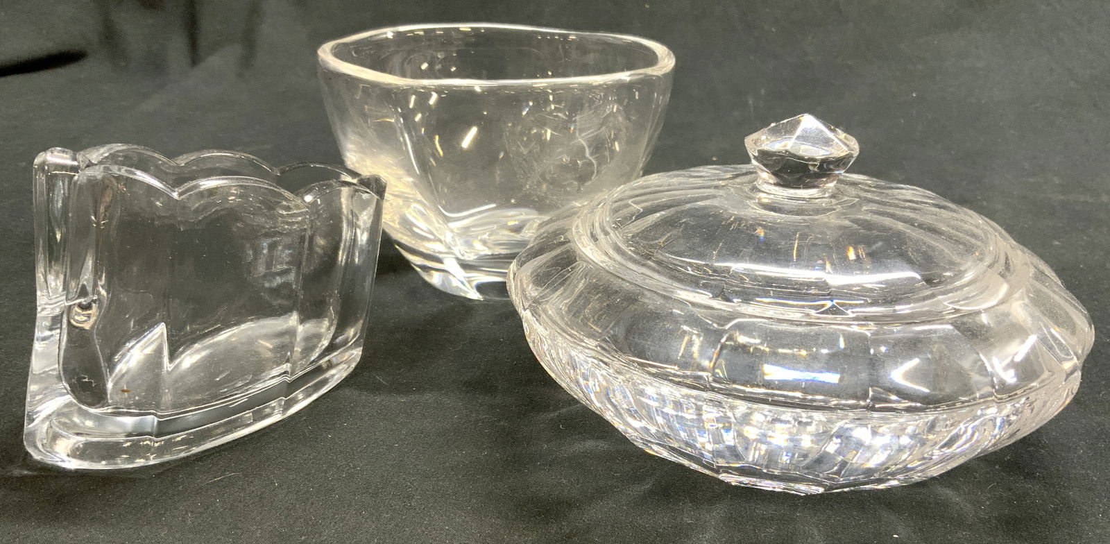 Lot 3 ORREFORS Crystal Vessel & More (1 of 8)
