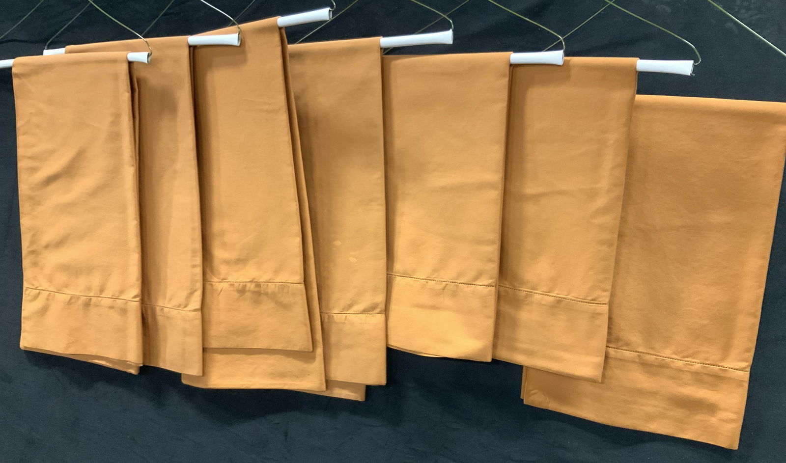 PENINSULA Orange Cotton Sheet Set 9, Italy (1 of 11)