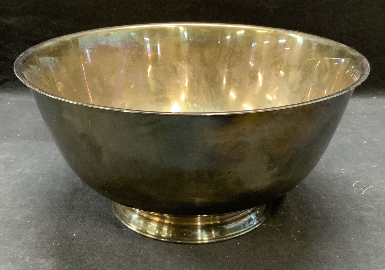 WM Rogers Paul Revere Silver Pl Repro Bowl (1 of 7)