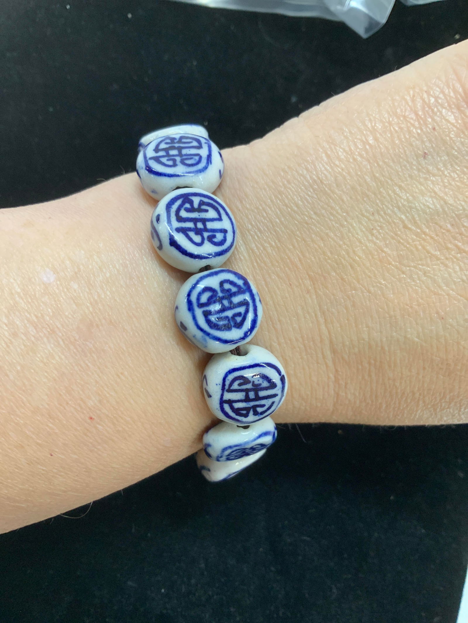Asian Ceramic Bead Bolero Bracelet (1 of 6)