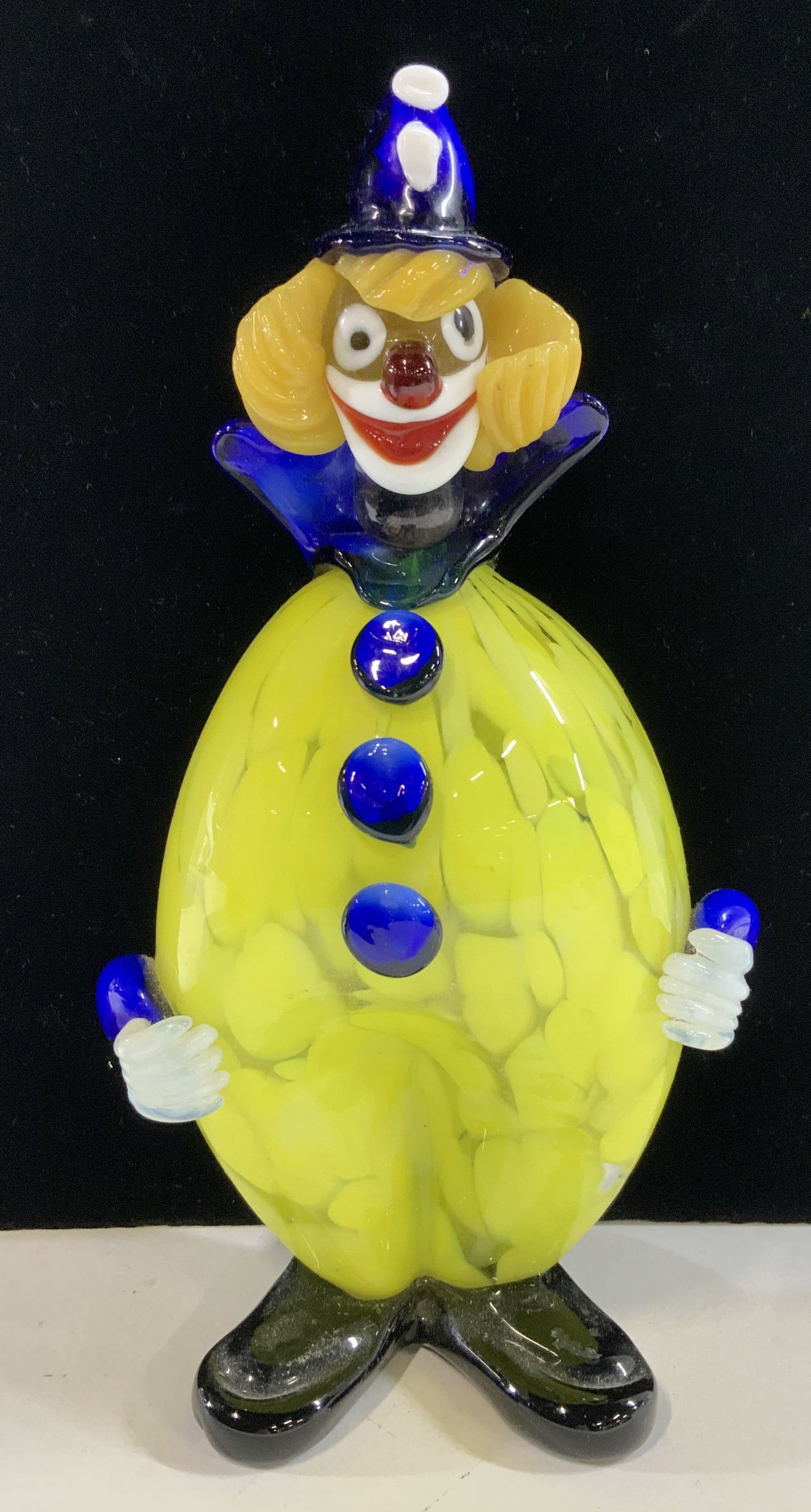 Hand Blown MURANO Glass Clown Italy (1 of 6)