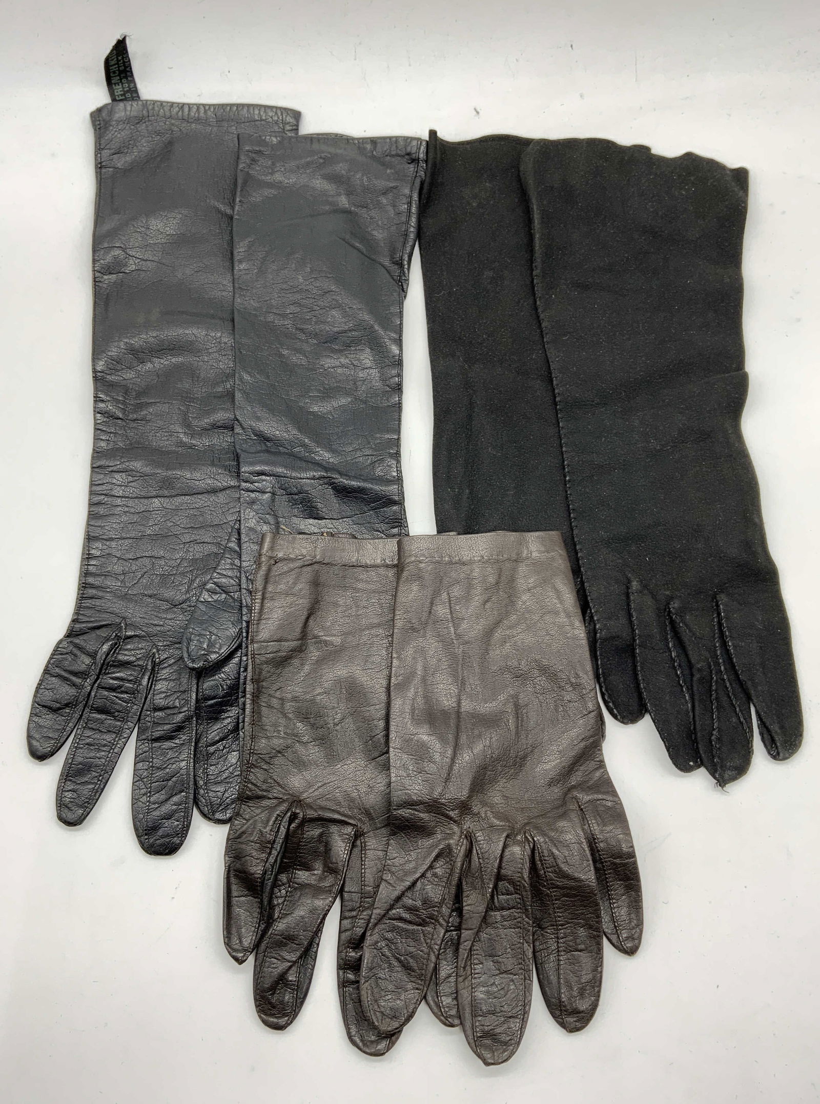 Lot 4 Leather & Suede Gloves (1 of 8)