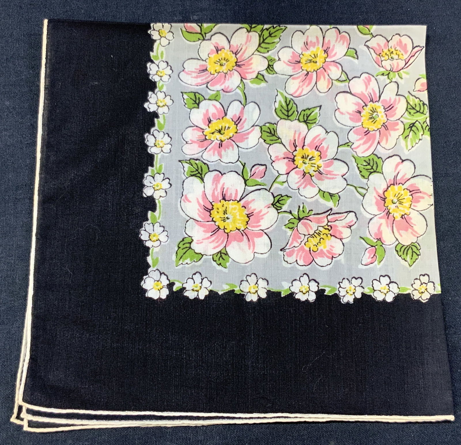 Burmel Hand Rolled Silk Handkerchief