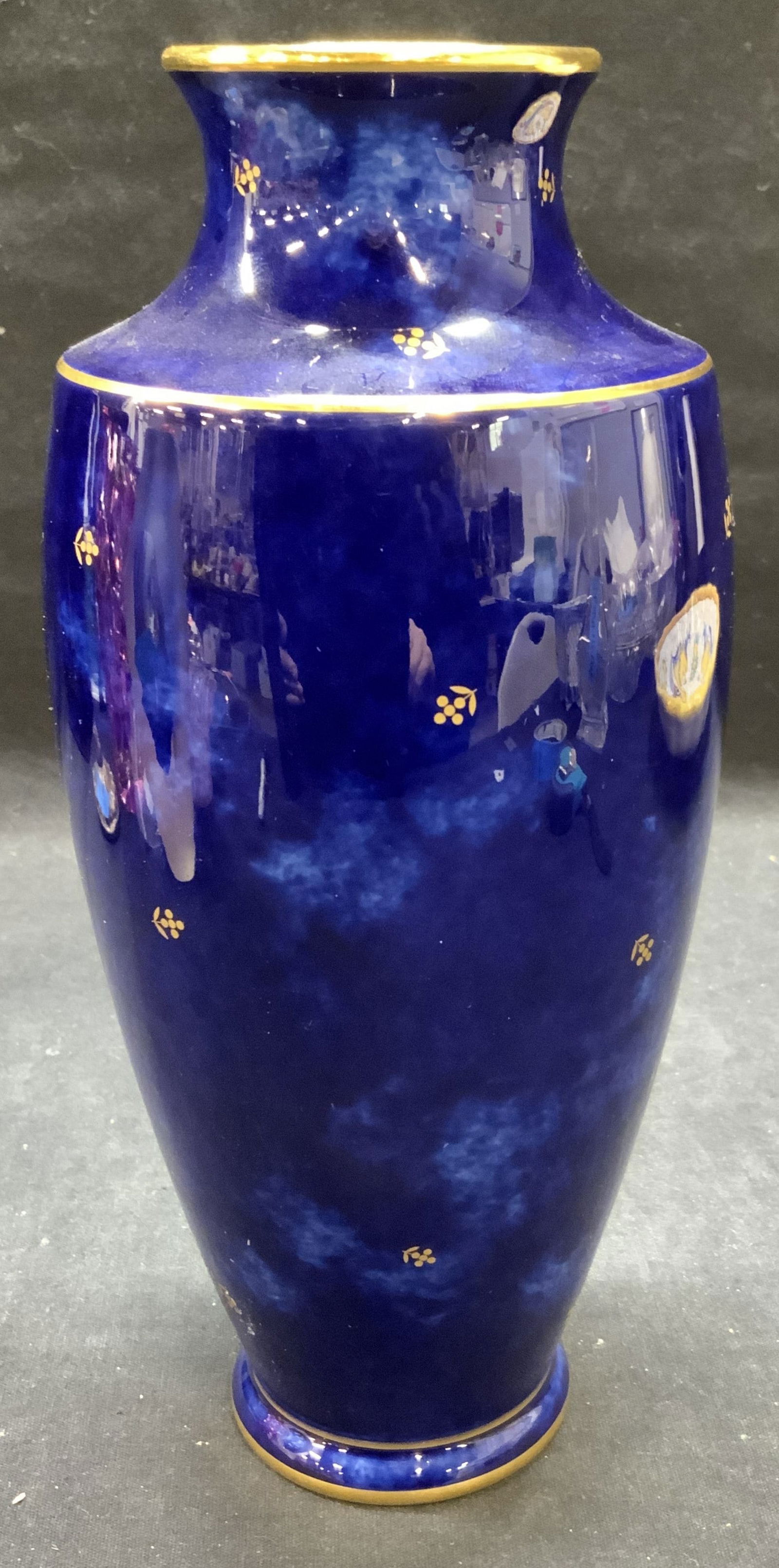 Dore A Sevres Gilt Porcelain Vase, France (1 of 6)