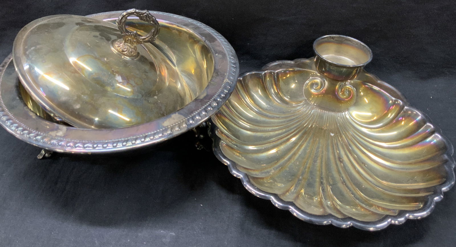 Lot 2 Silver Plate Kitchen Serving Accessories (1 of 10)