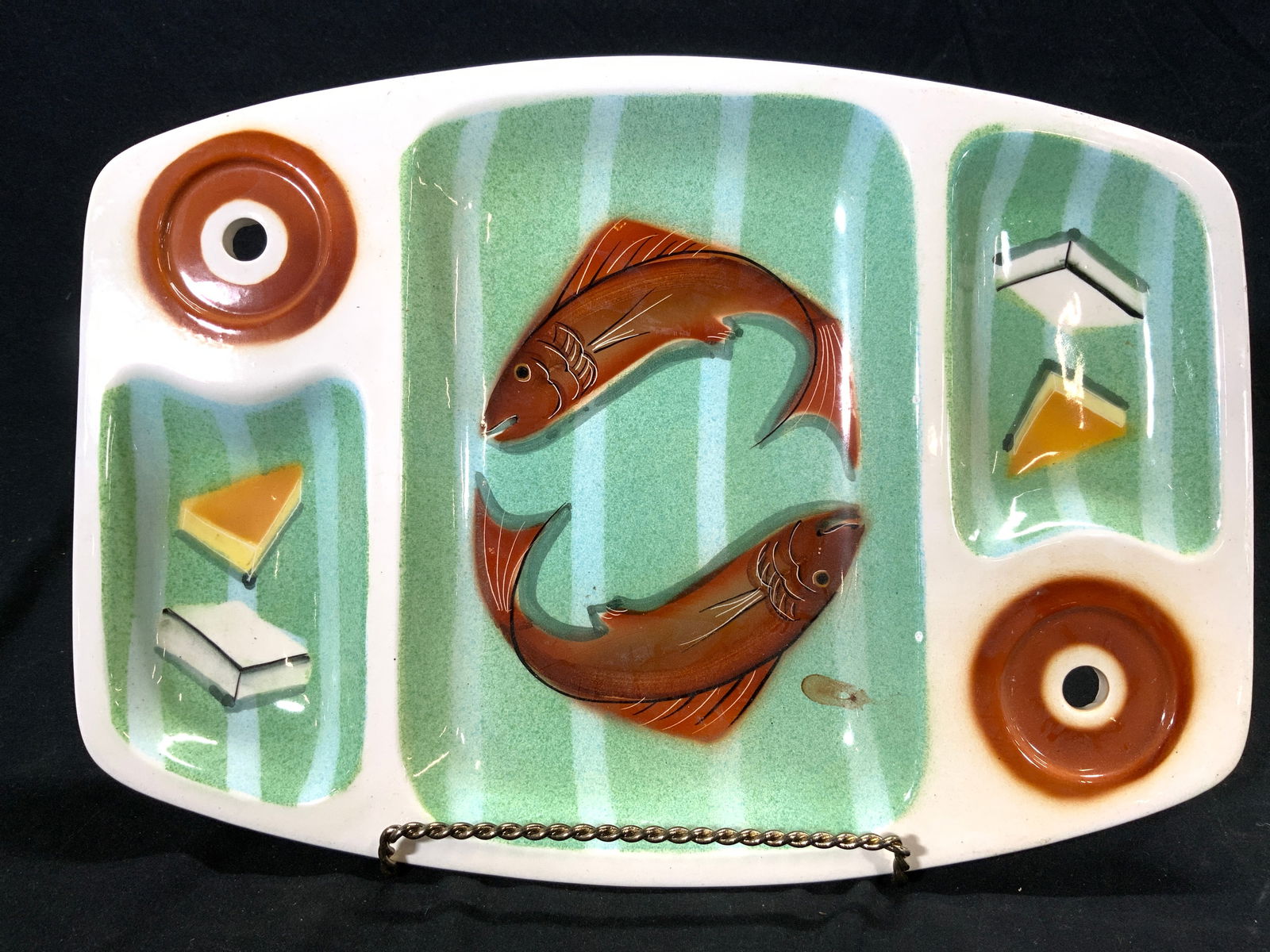 DAVAR Vintage Porcelain Serving Tray (1 of 10)