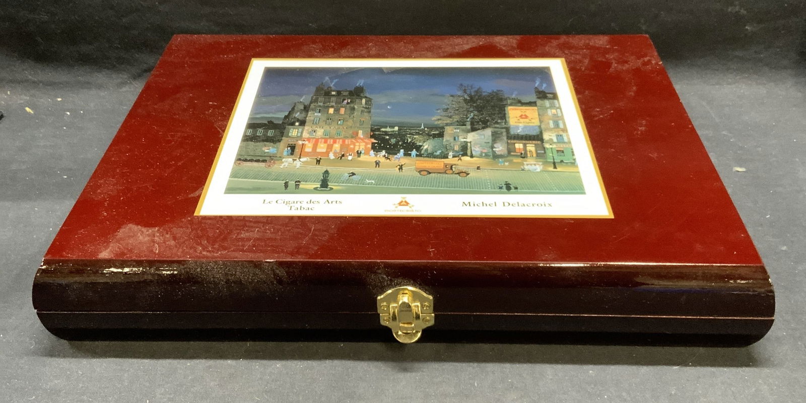 Michel Delacroix Montecristo Wood Cigar Box (1 of 8)