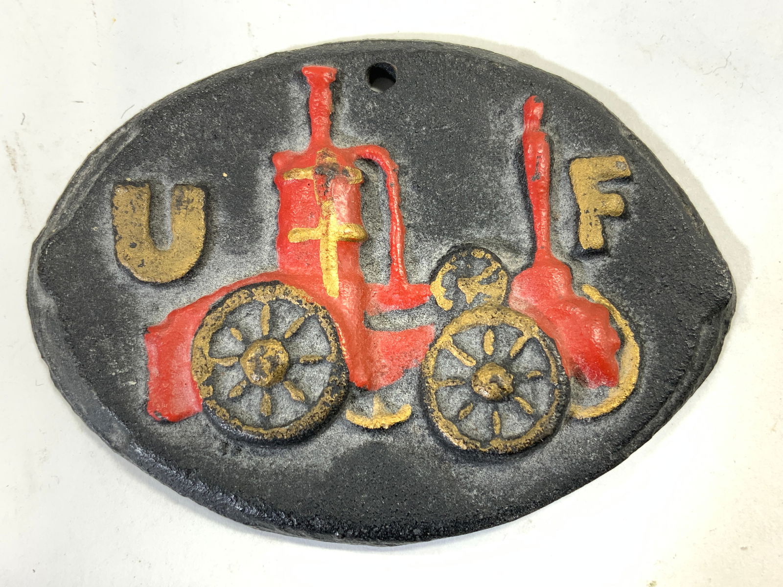 ビンテージ 鋳鉄&真鍮製 United Fireman Insurance Co ビンテージ 鋳鉄&真鍮製 United Fireman Insurance Co