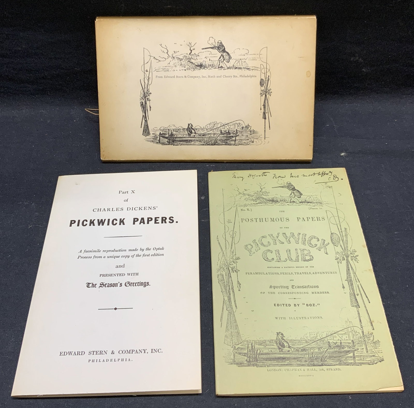 Charles Dickens Pickwick Papers Facsimile 1st Edt (1 of 6)