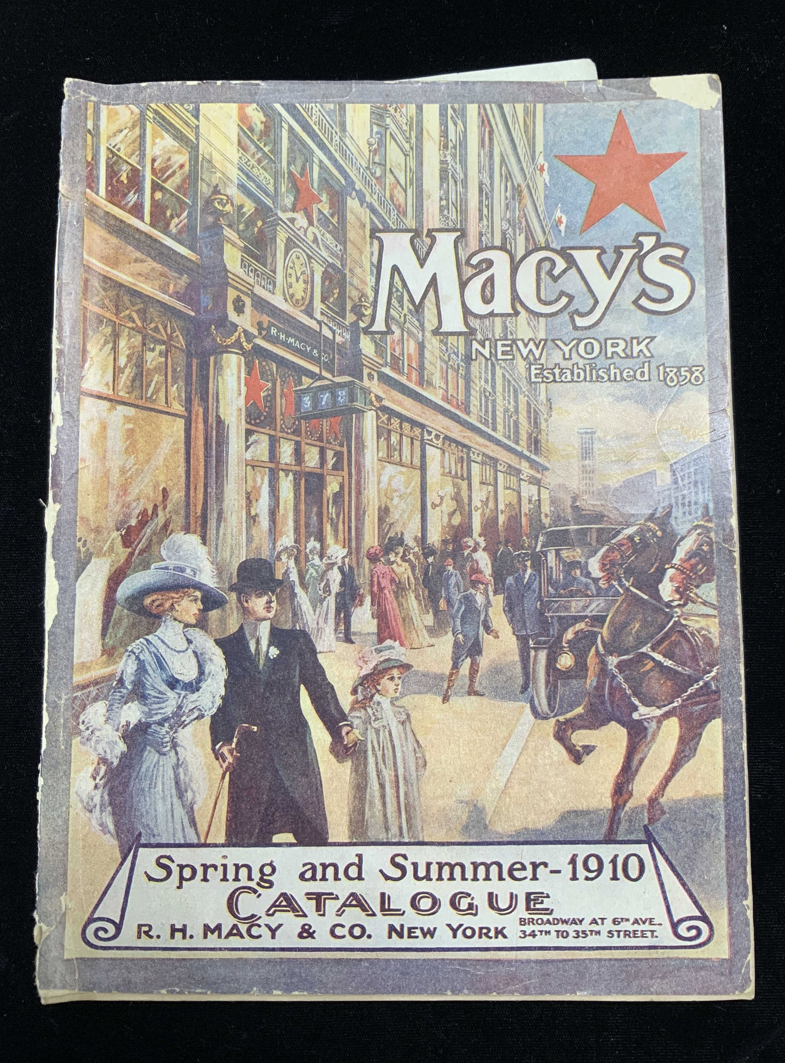 Antique R.H. Macys Spring Summer Catalog 1910 (1 of 12)