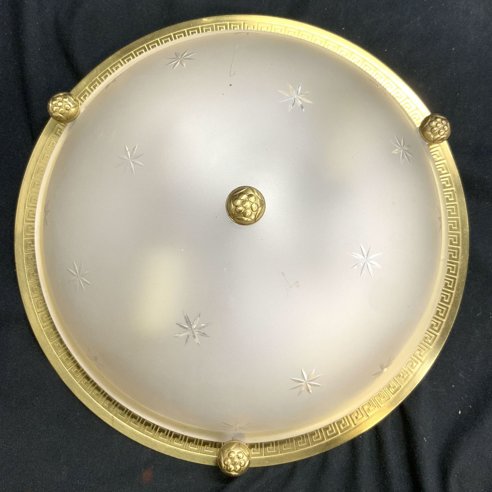 UL VAUGHAN Radnor Spear Cut Glass Ceiling Light (1 of 8)