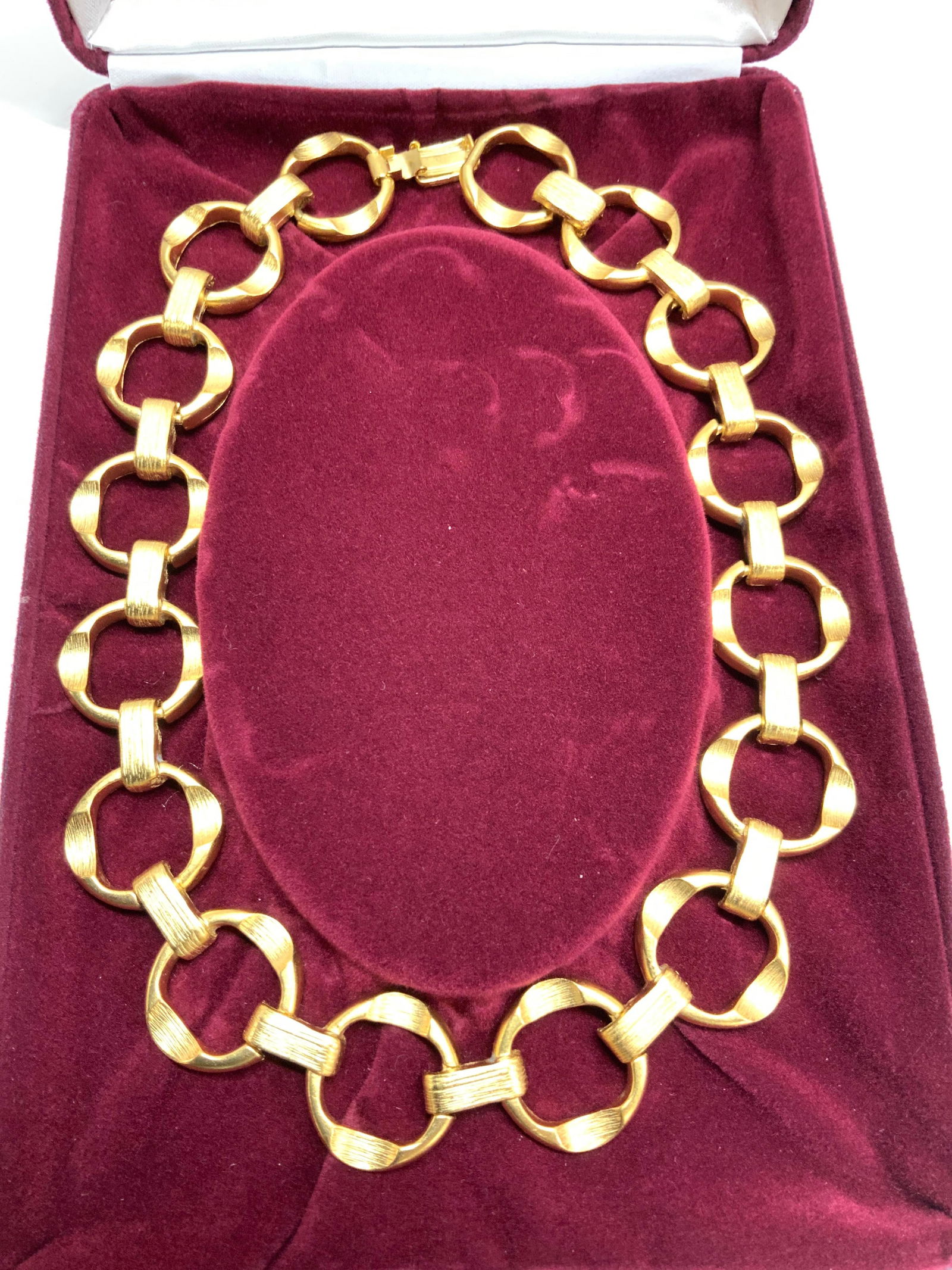 Camrose and Kross JBK 24K Gold Pl Necklace, Bx (1 of 7)