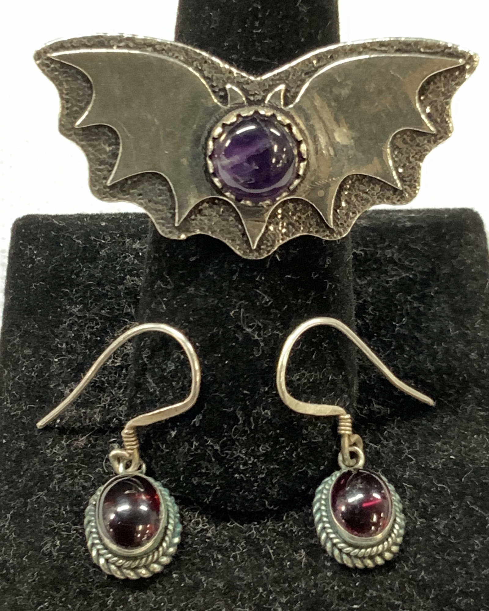 Lot 3 Sterling & Gemstone Jewelry Set (1 of 10)