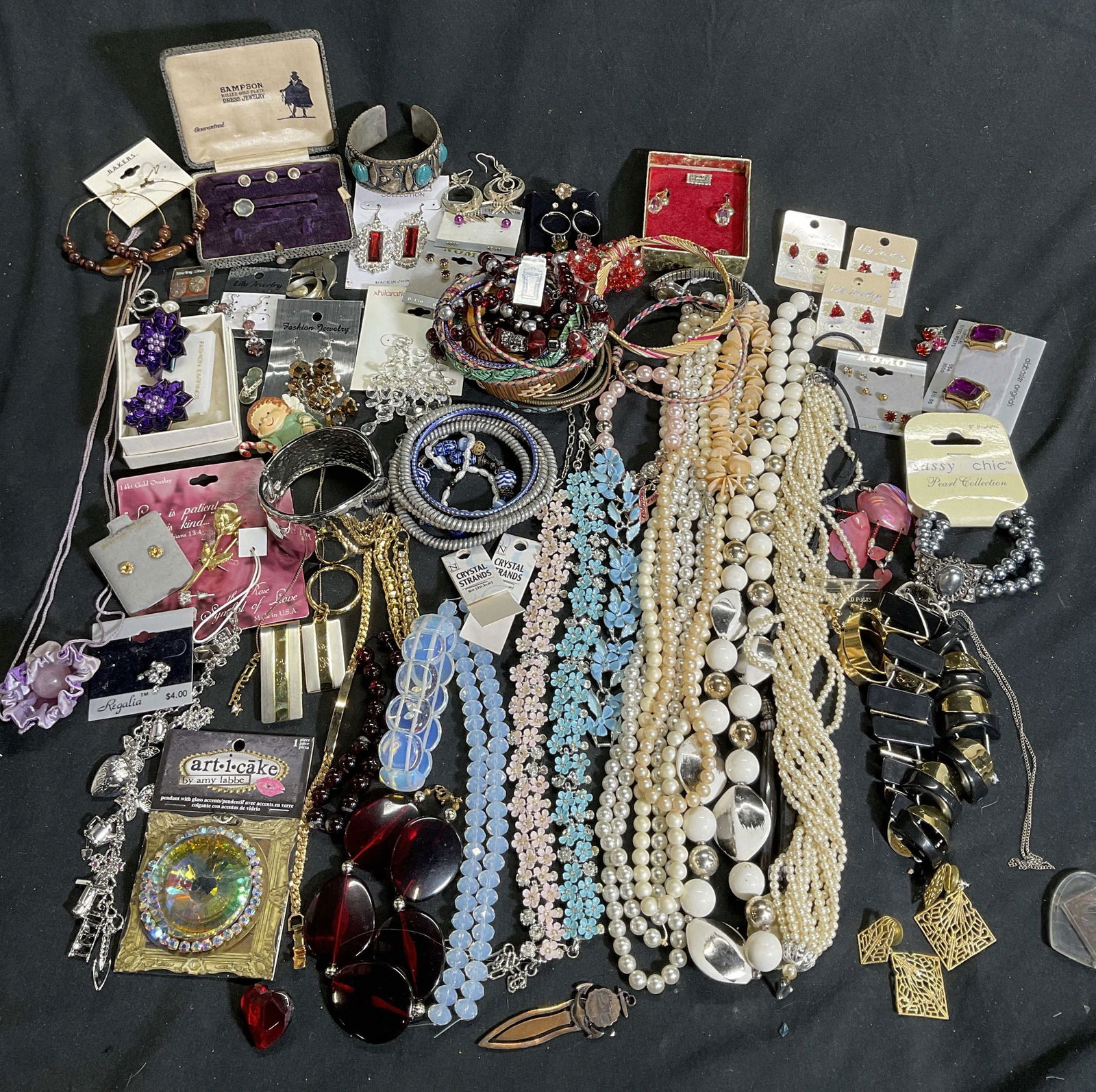 Jewelry Group Lot Necklaces, Bracelets & More (1 of 11)