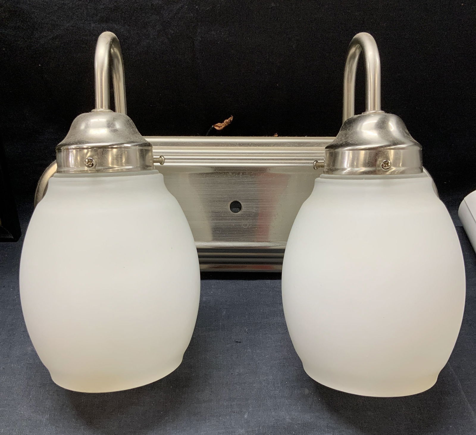 Portfolio Bathroom 2 Light Wall Sconce, Hardware (1 of 9)