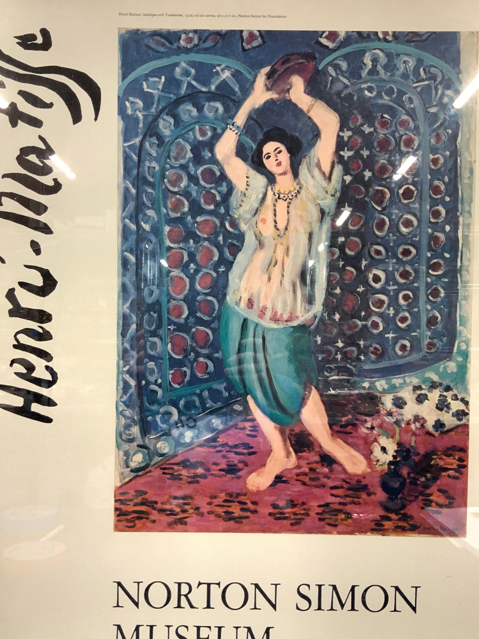 Matisse Exhibit Litho, Norton Simon Museum (1 of 8)