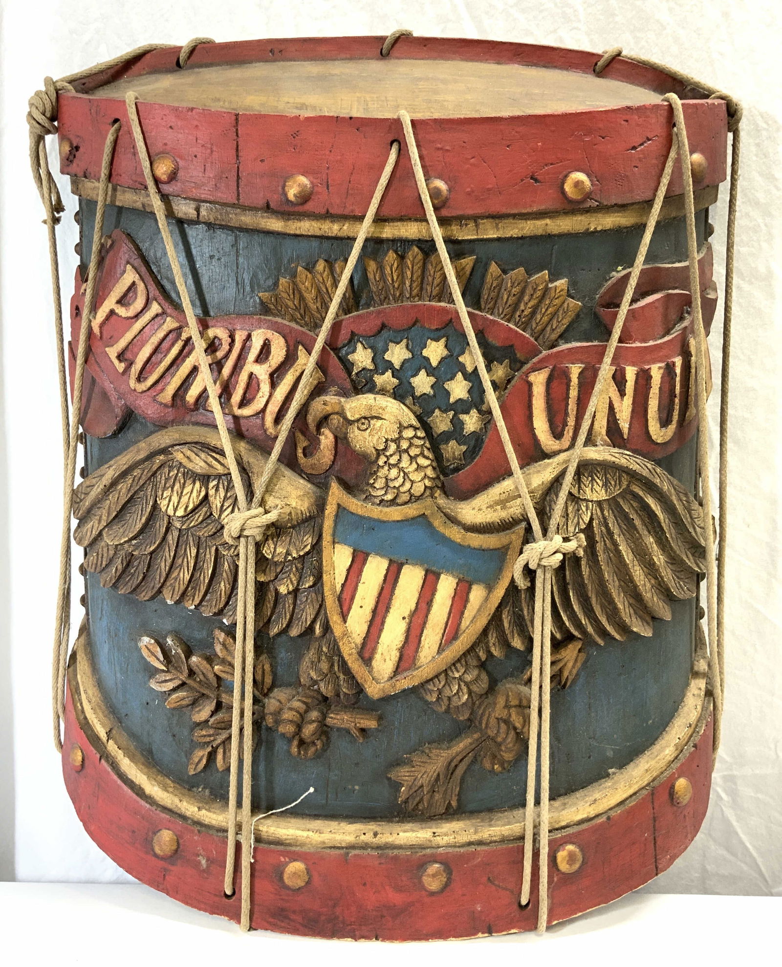 VANGUARD STUDIOS INC Civ War Infantry Drum Sculpt (1 of 8)