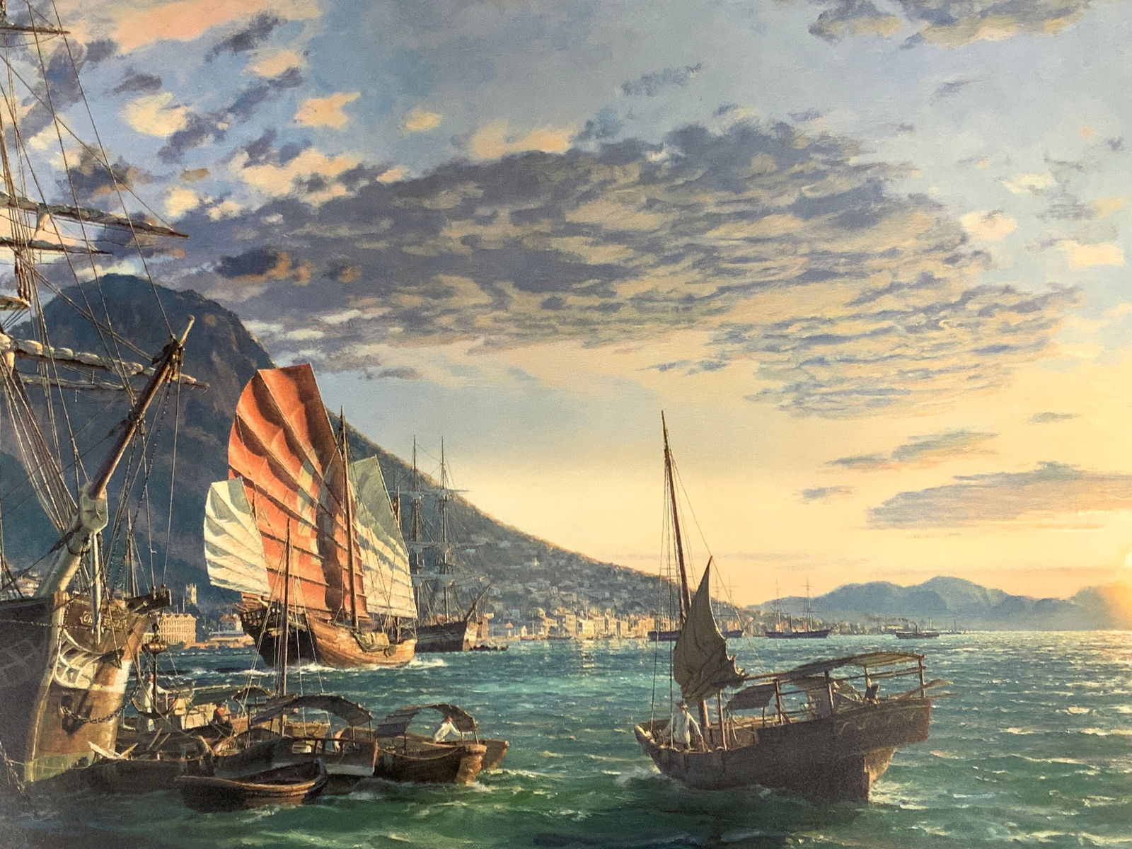 JOHN STOBART SIGNED Honk Kong Lithograph (1 of 12)