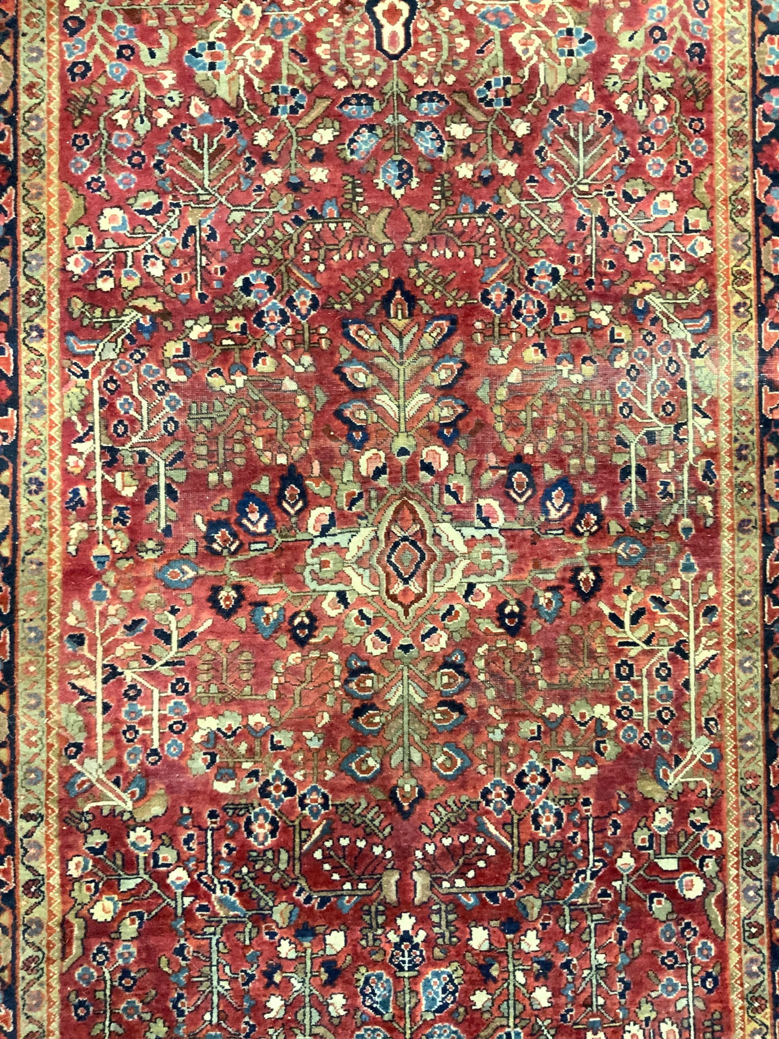 Vintage Handmade Persian Wool Area Rug (1 of 8)