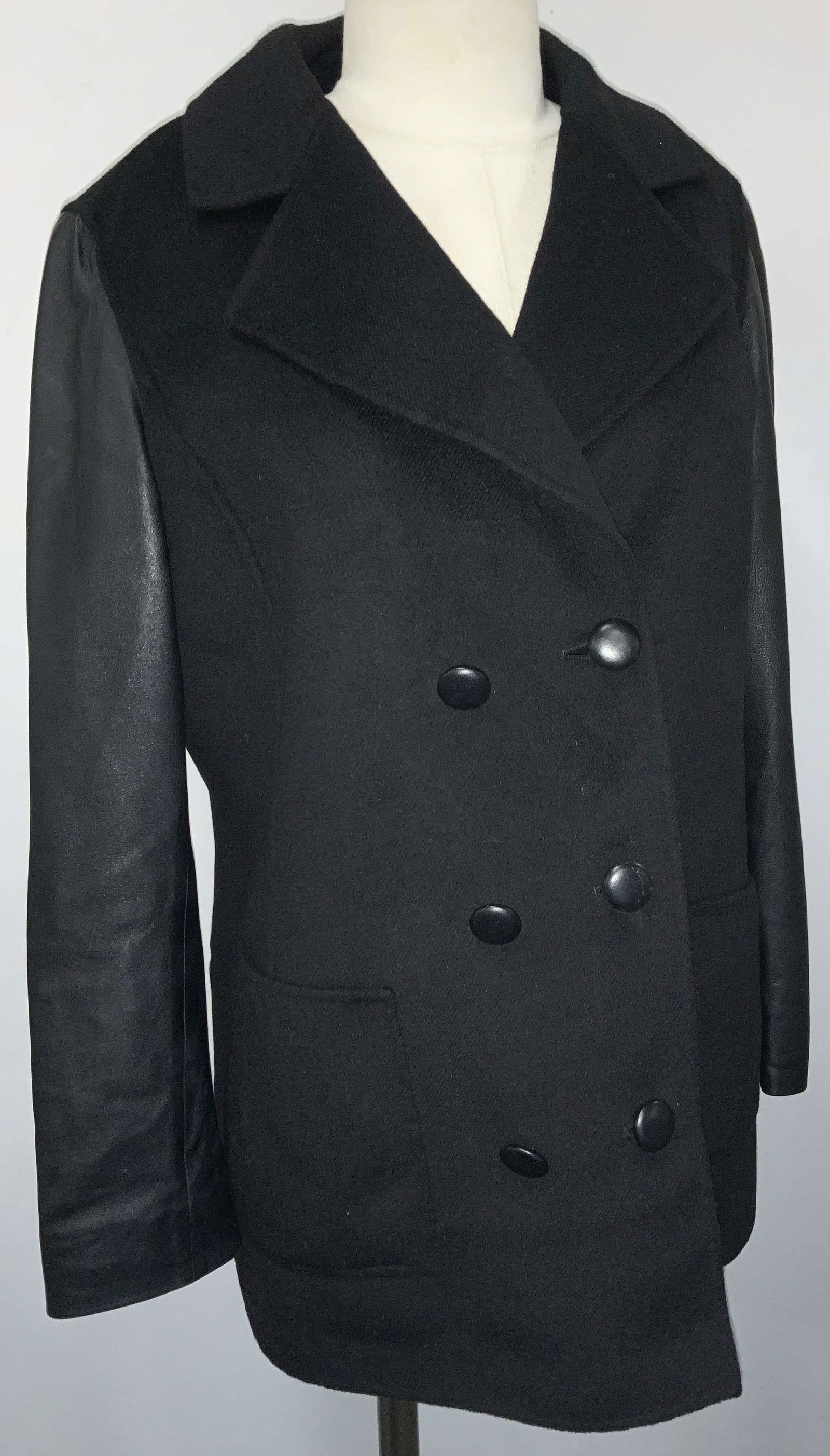 St. John Angora Wool & Leather Jacket, for (1 of 7)