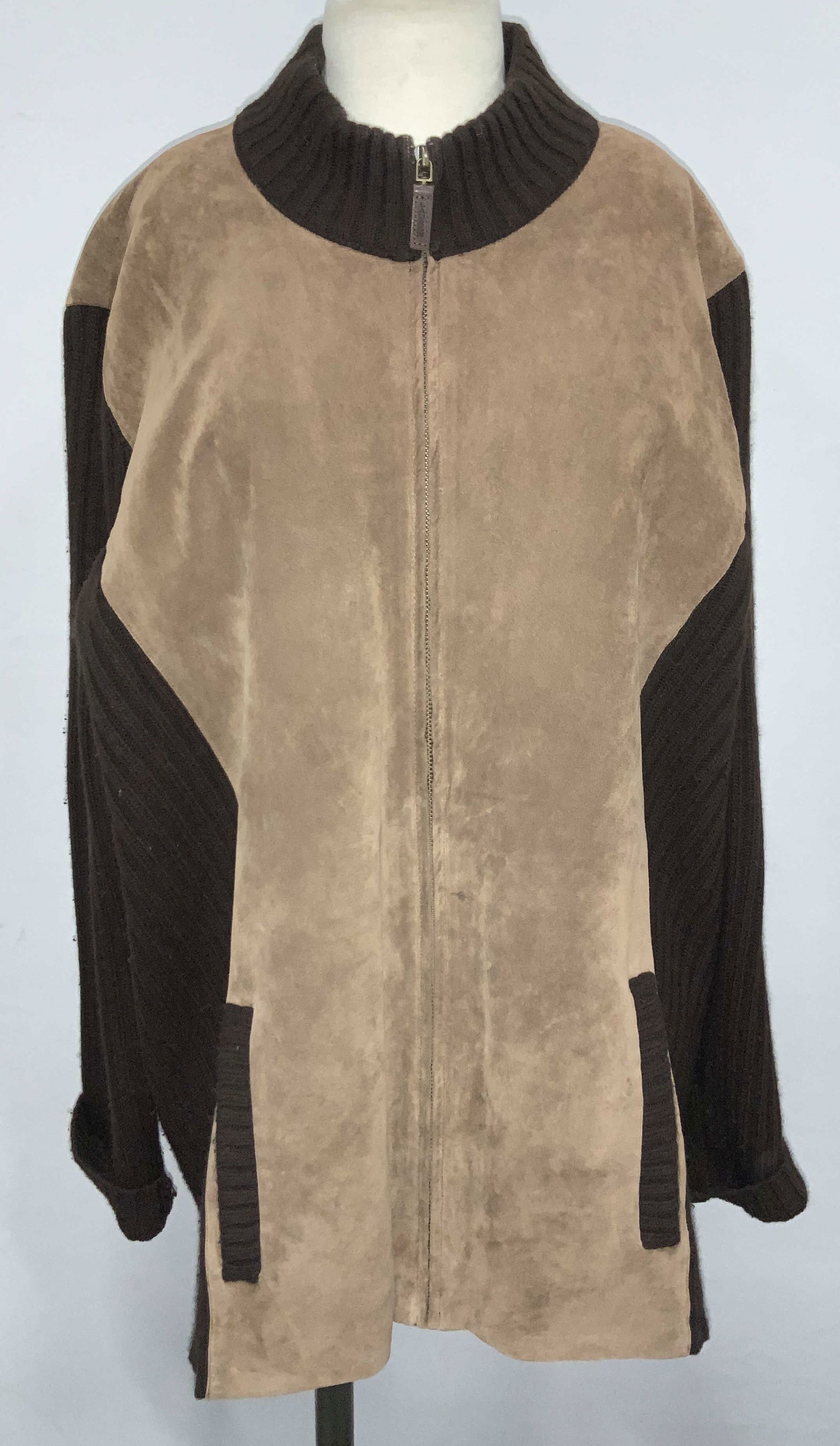 Lauren Ralph Lauren Suede & Cashmere Jacket, 1X (1 of 10)