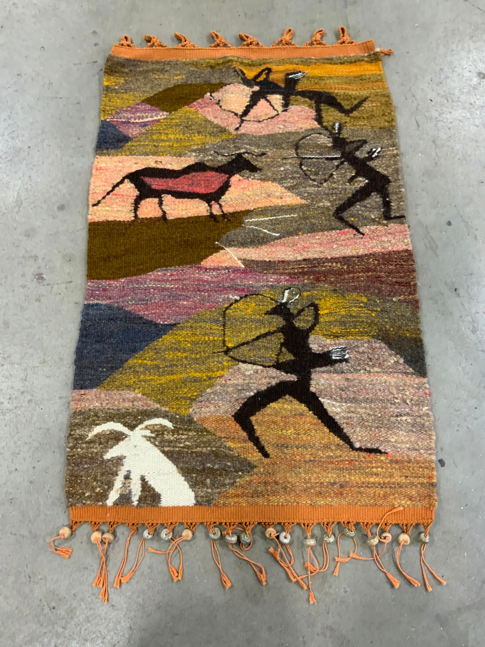 Phumalanga Swaziland Swazi Handmade Wool Tapestry (1 of 12)