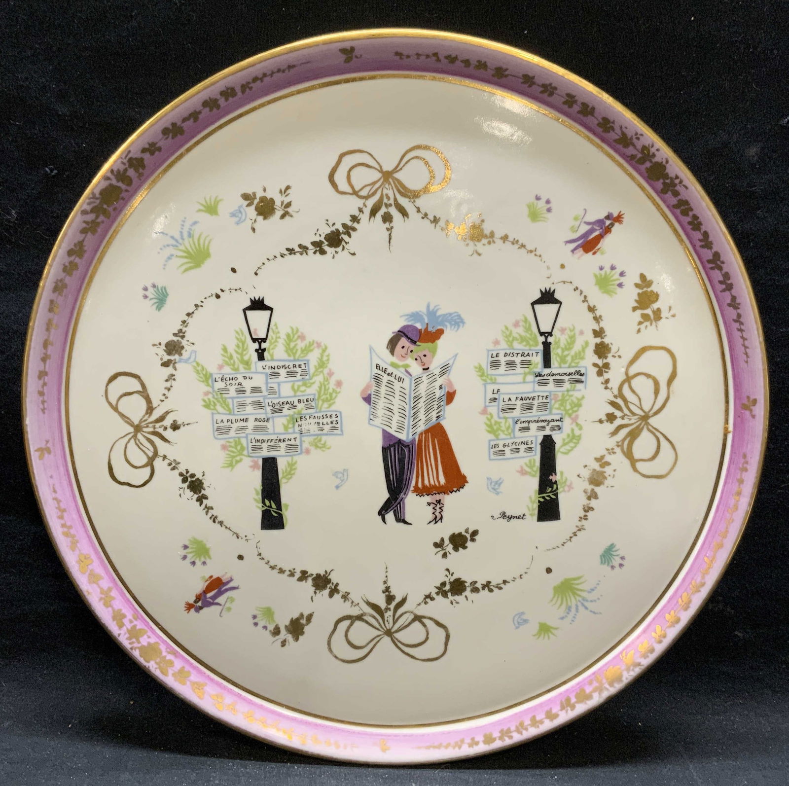 Couleuvre Limoges Porcelain Figural Platter France (1 of 7)