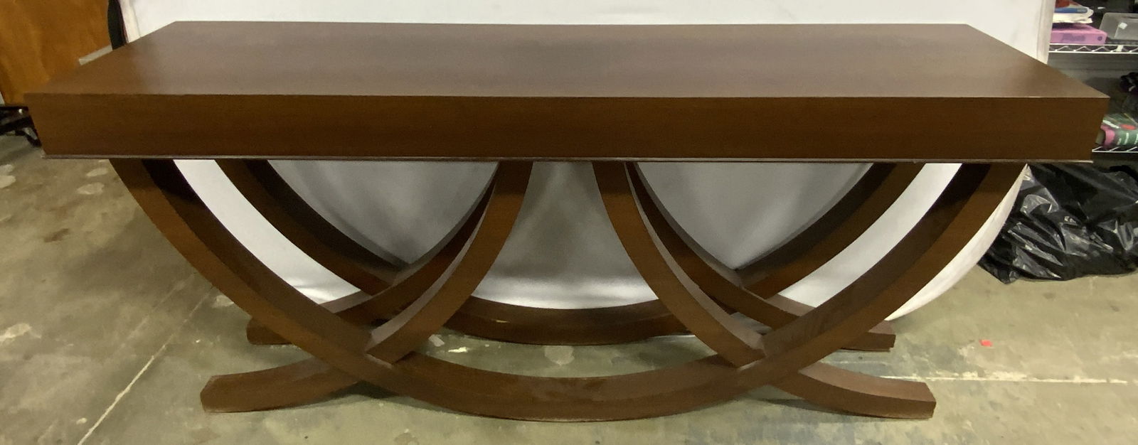 PETER ALEXANDER ZIROS Wenge Finish Console Table (1 of 13)