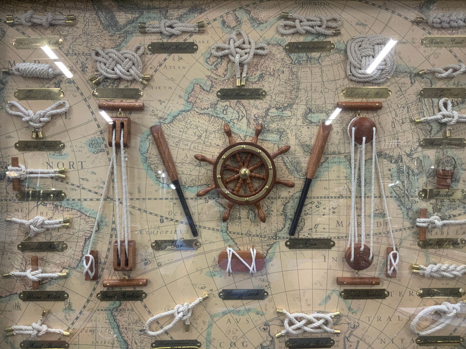 Nautical Knot Miniature Shadow Box (1 of 9)