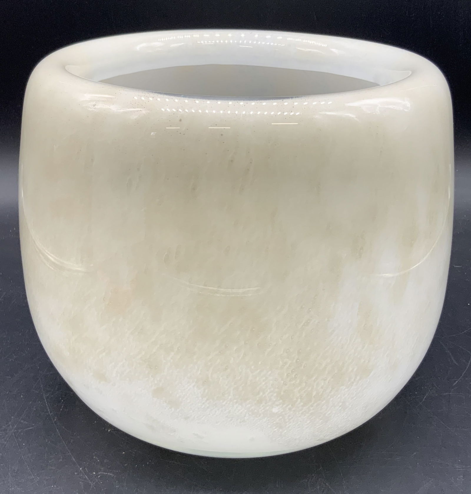 HYSTERIA Signed Hand Blown Art Glass Vase (1 of 10)