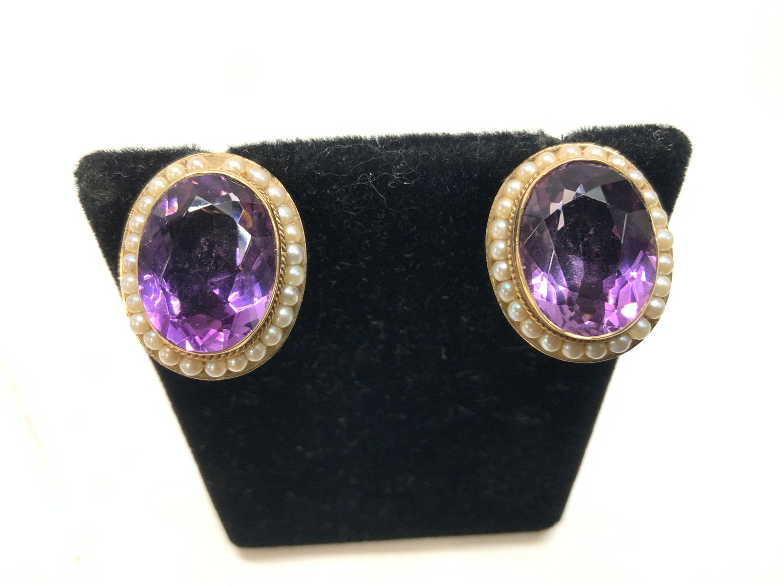 Amethyst 14k Gold Earrings (1 of 6)