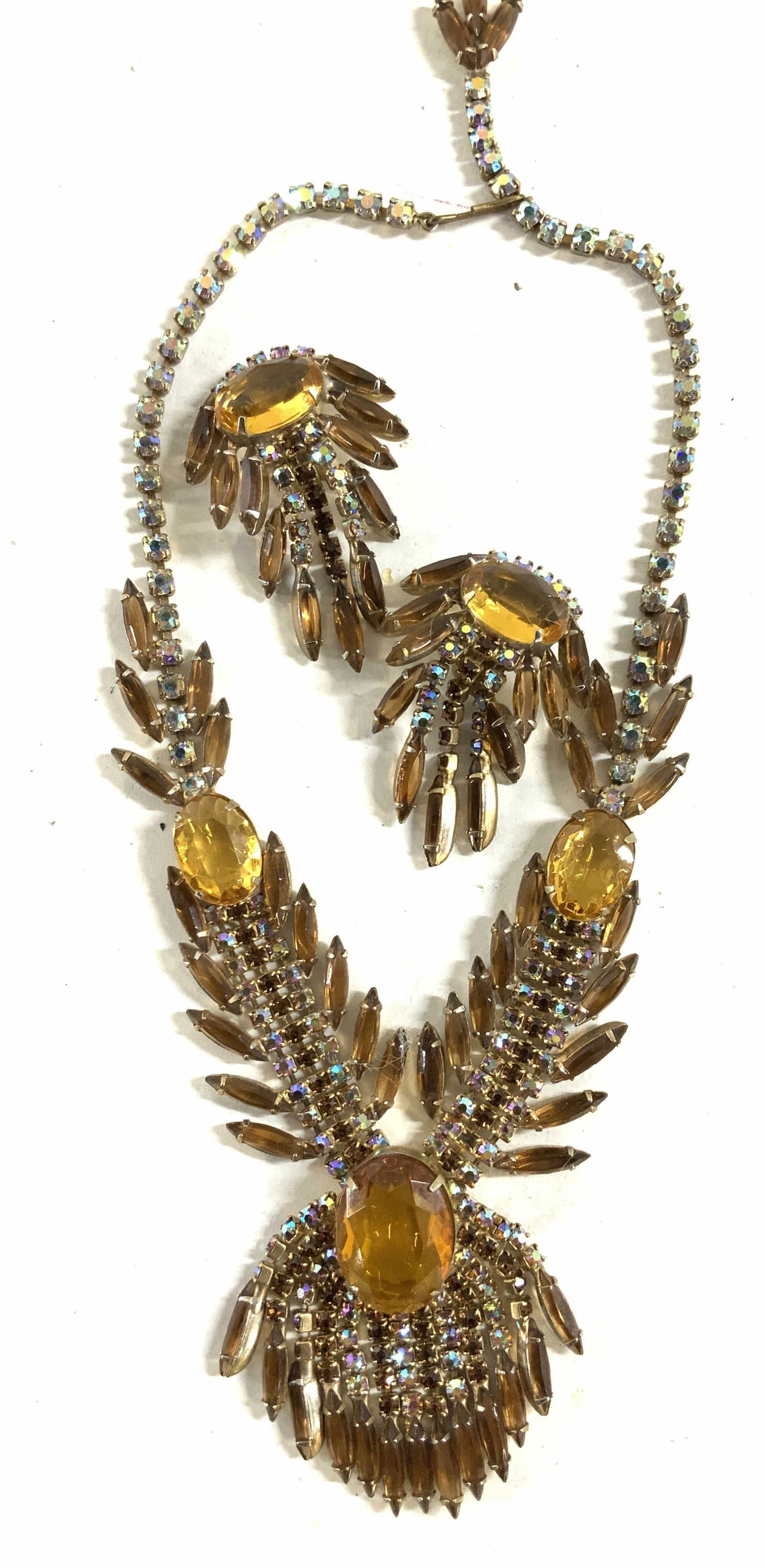 Aurora Borealis Nouveau Crystal Jewelry Set 3 (1 of 7)