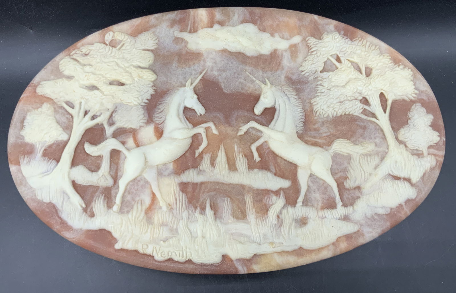 INCOLAY STONE R. Nemith Handcrafted Keepsake Box (1 of 17)