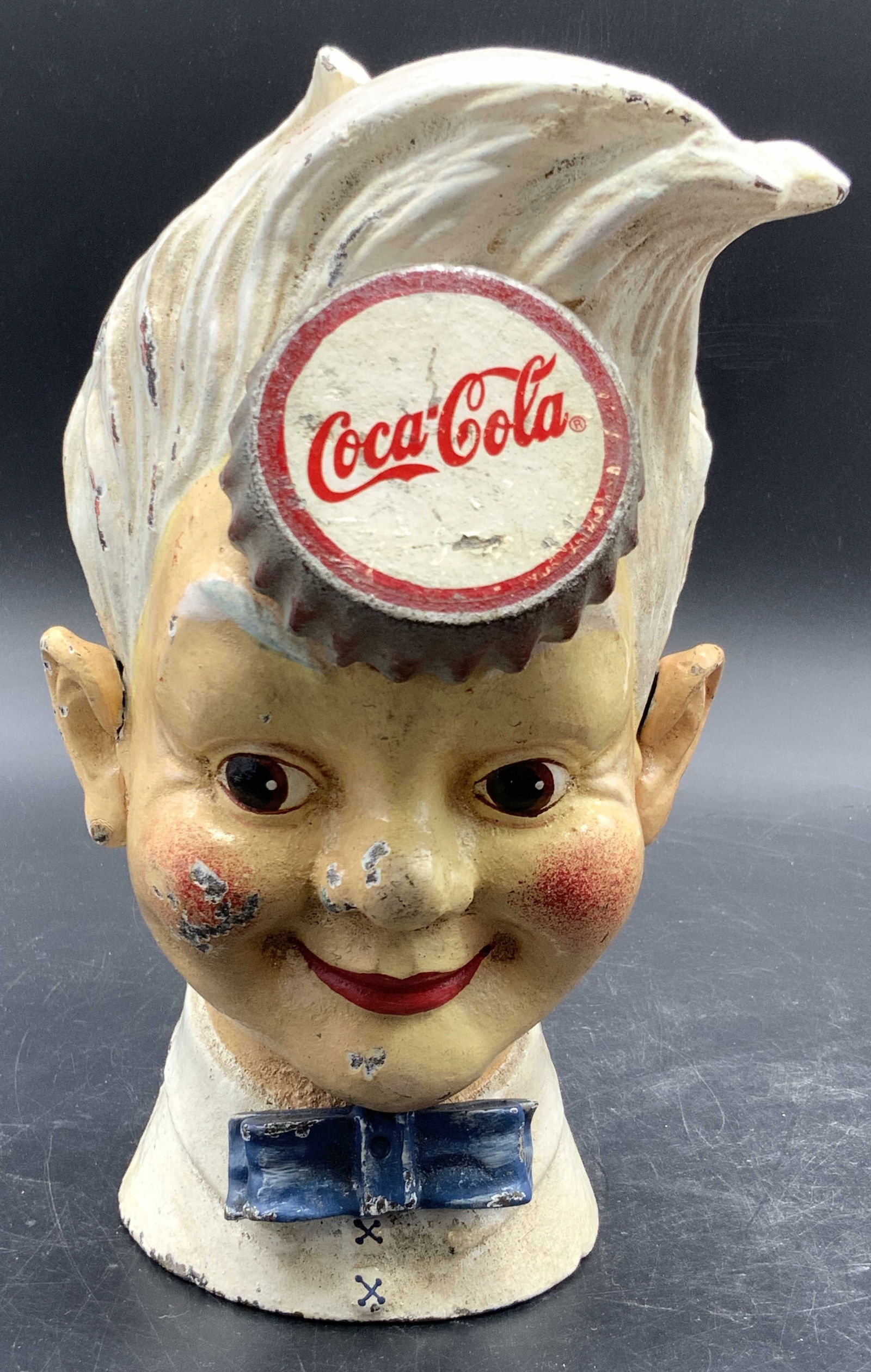 Vintage Coca Cola Sprite Boy Cast Iron Bank (1 of 15)