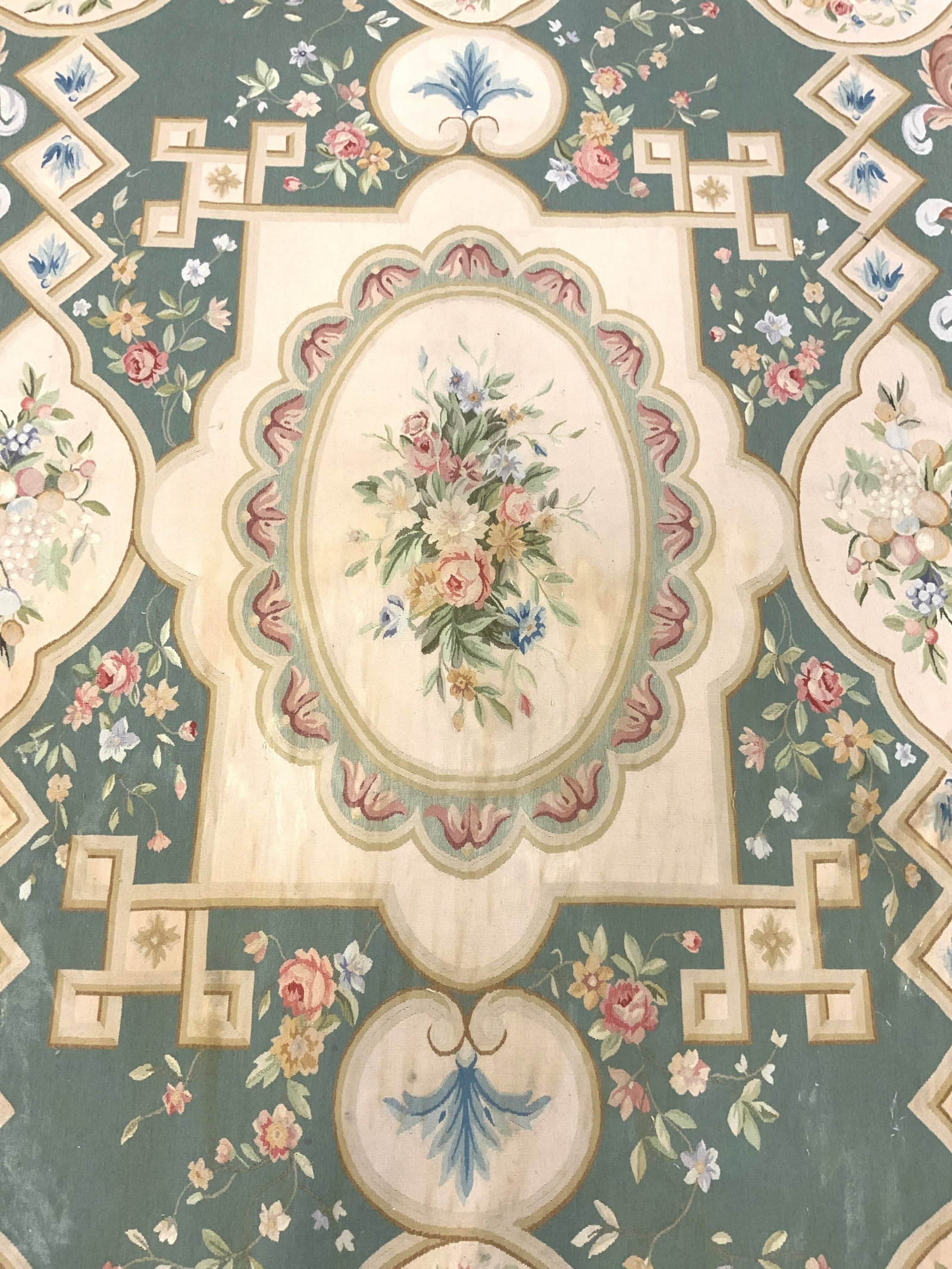 Vintage Room Sized Needlepoint Rug (1 of 9)