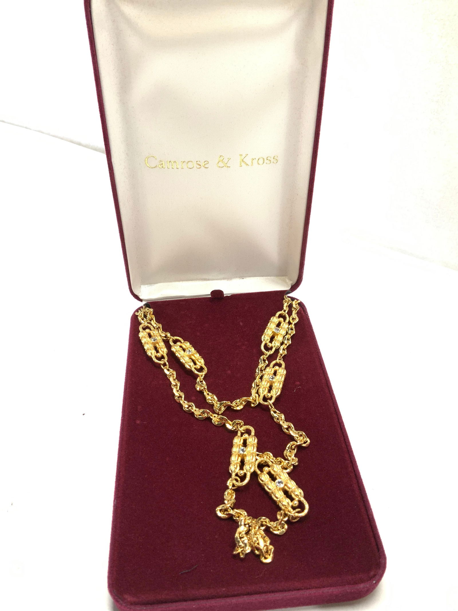Jackie o 2024 paperclip necklace