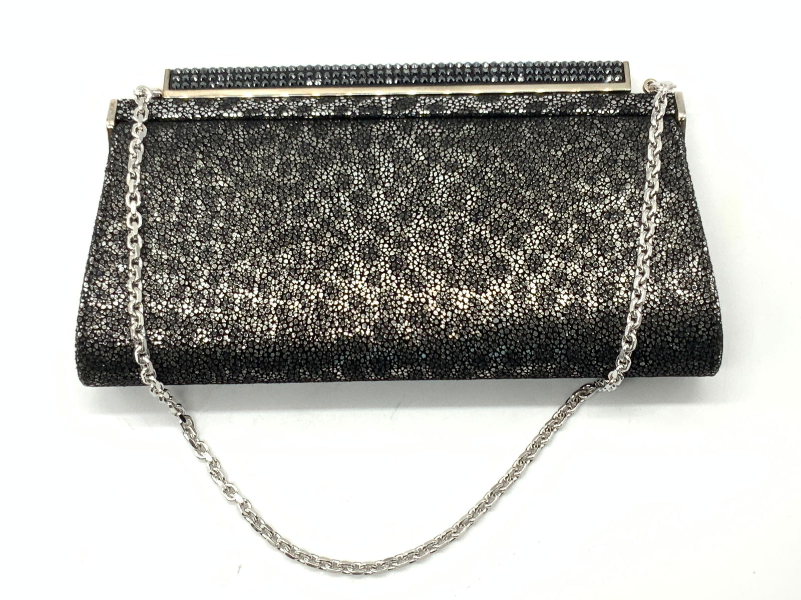 Judith LEIBER Metallic Patterned Clutch, Italy (1 of 9)