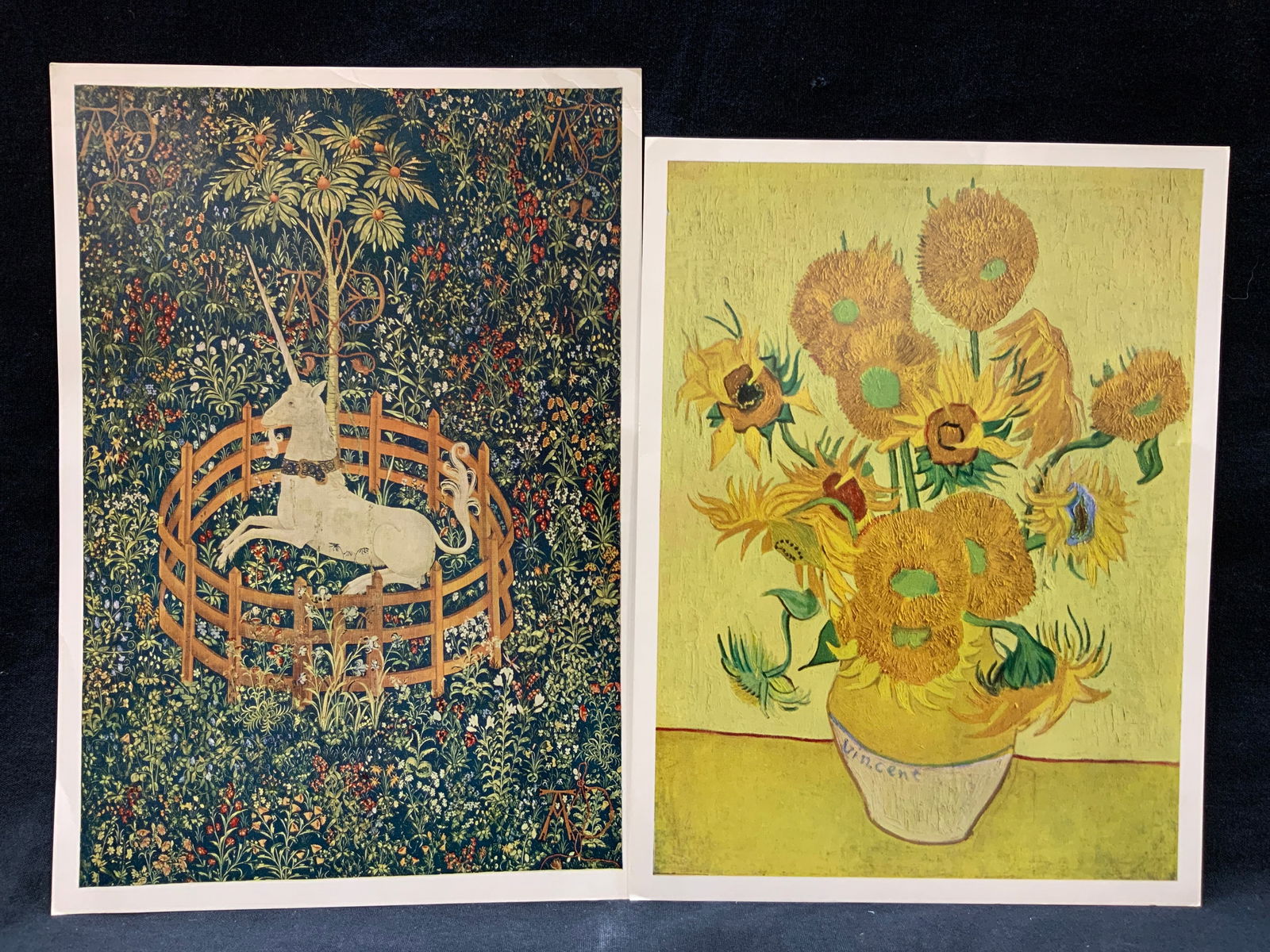 2 Unicorn in Captivity & Sunflowers Lithos (1 of 9)