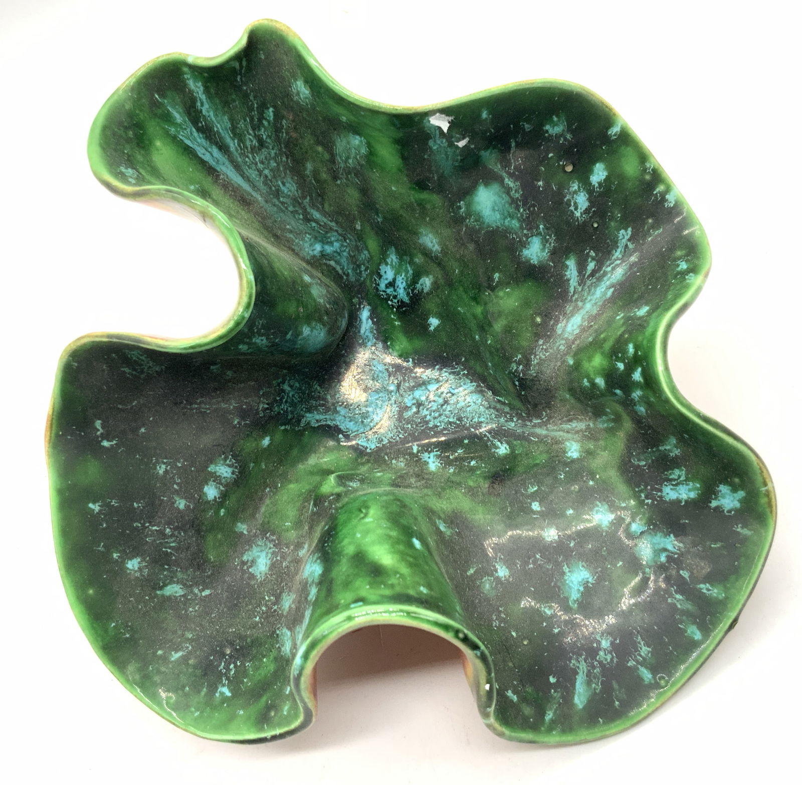 Artisan Signed Houel Waele Ceramic Bowl (1 of 8)