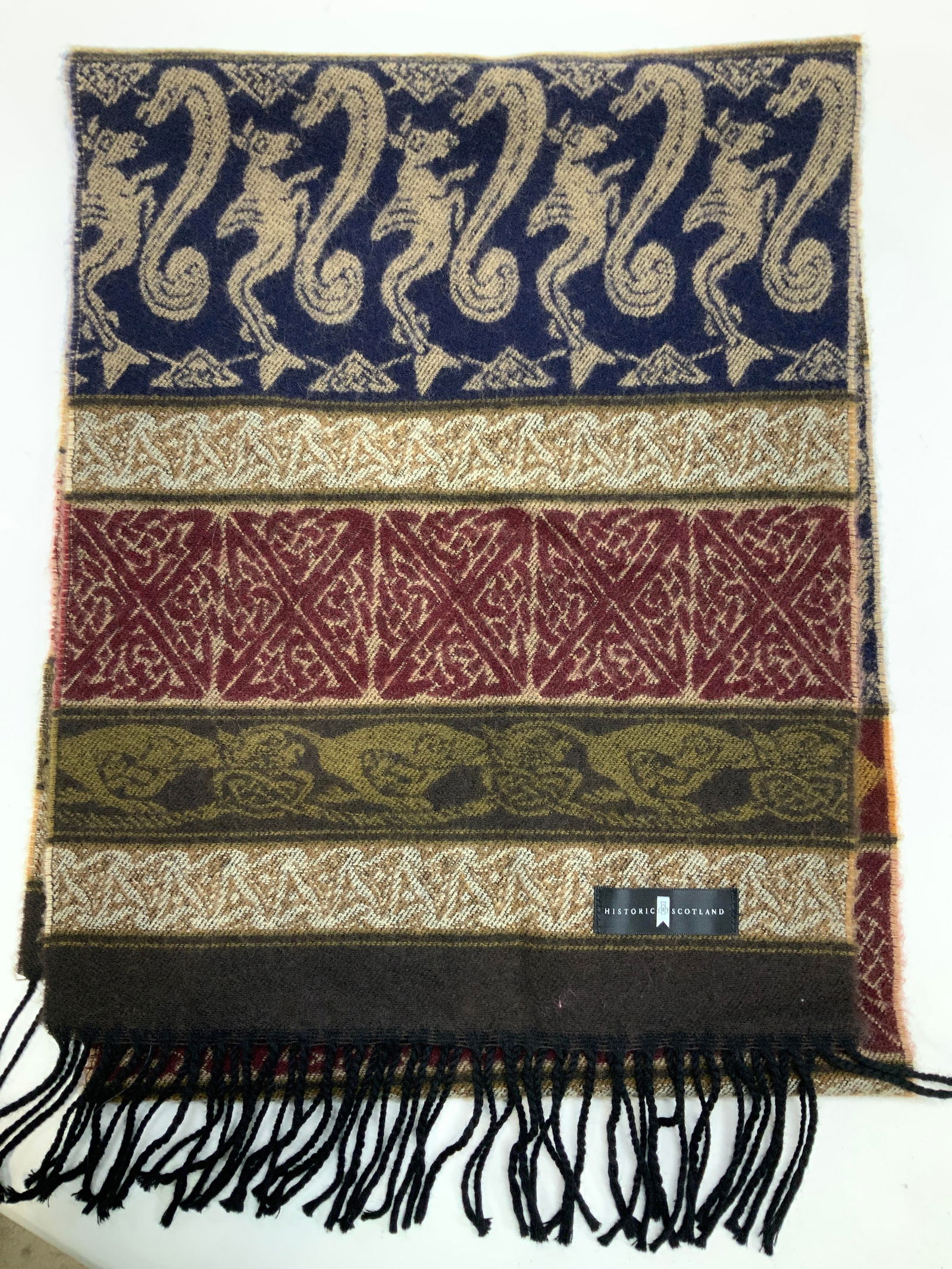 Historic Scotland Pure Wool Scarf, Scotland (1 of 6)
