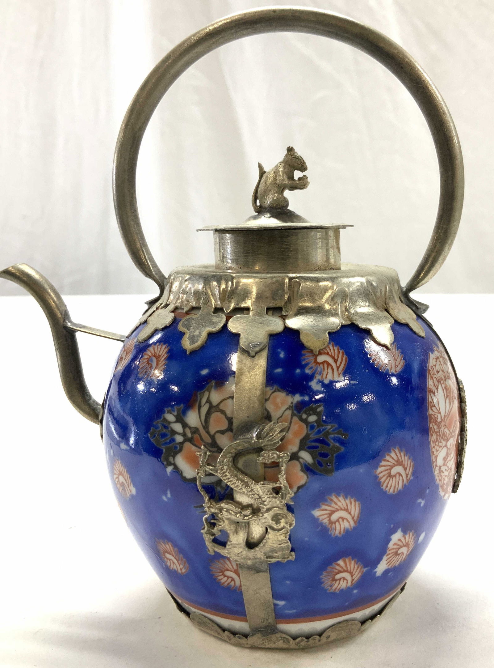 Hand Crafted Porcelain Asian Teapot (1 of 7)