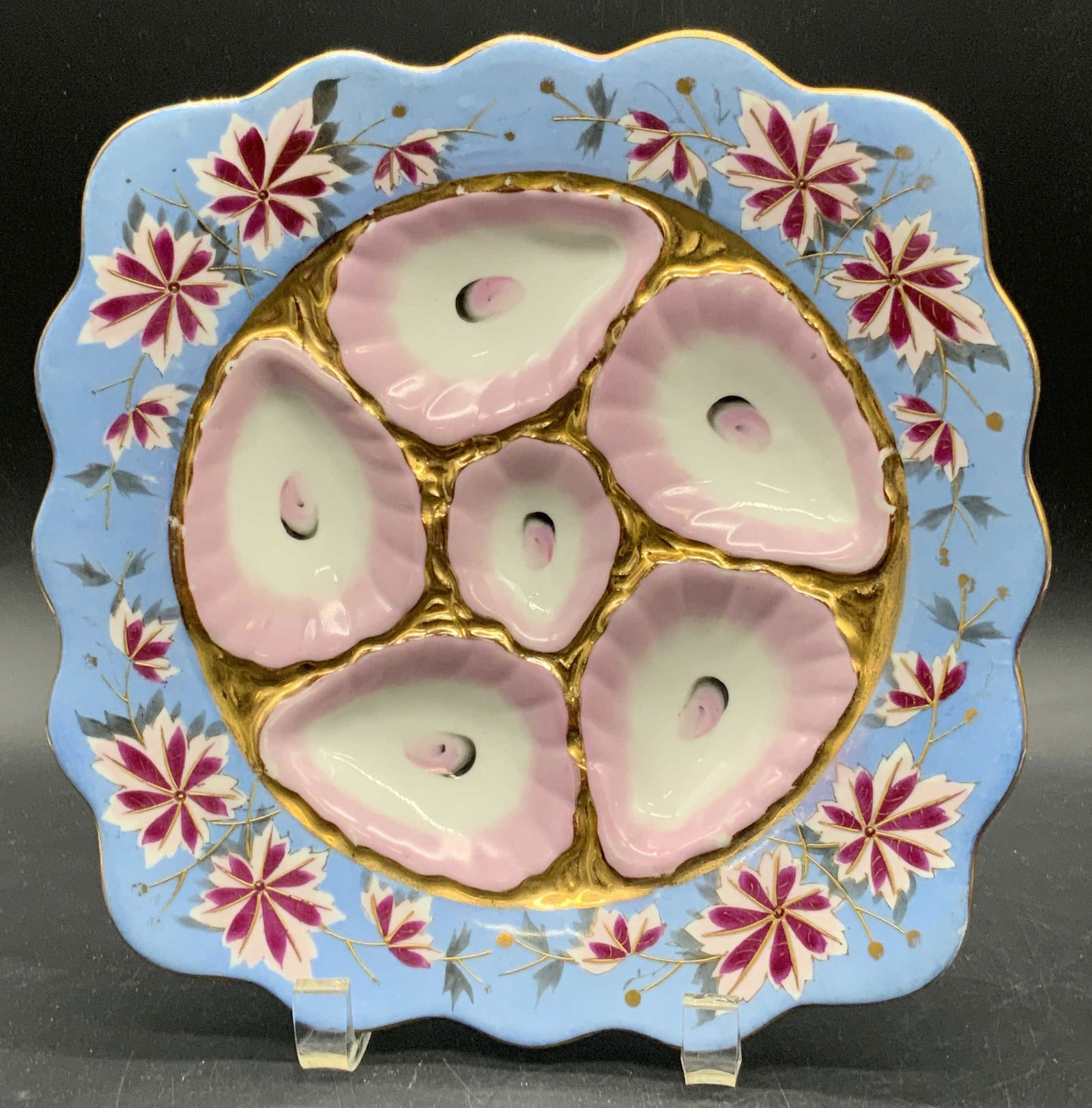 MARK & GUTHER CARLSBAD Porcelain Oyster Plate (1 of 16)