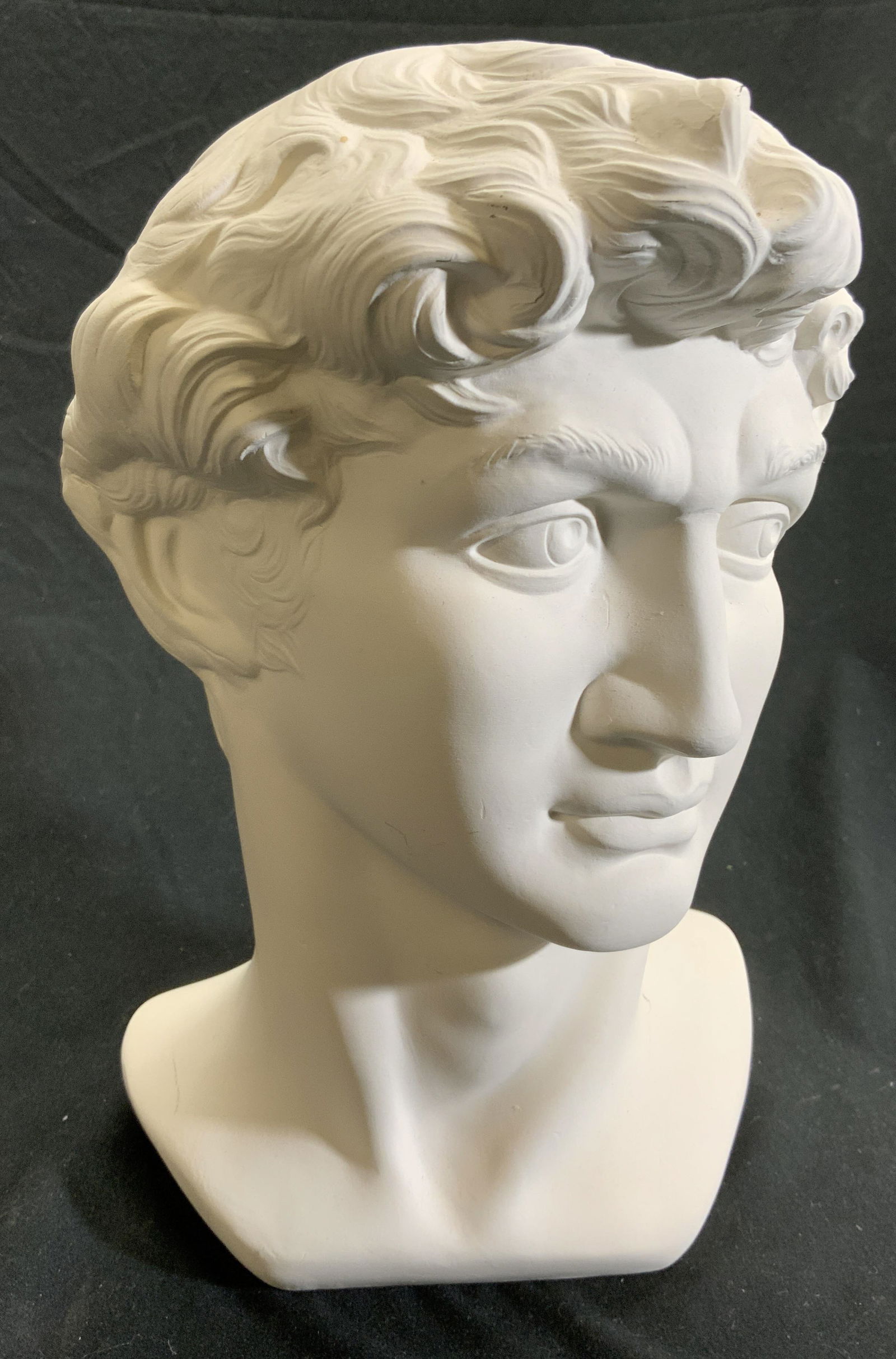 BYRON MOLDS Porcelain DAVID Head (1 of 8)