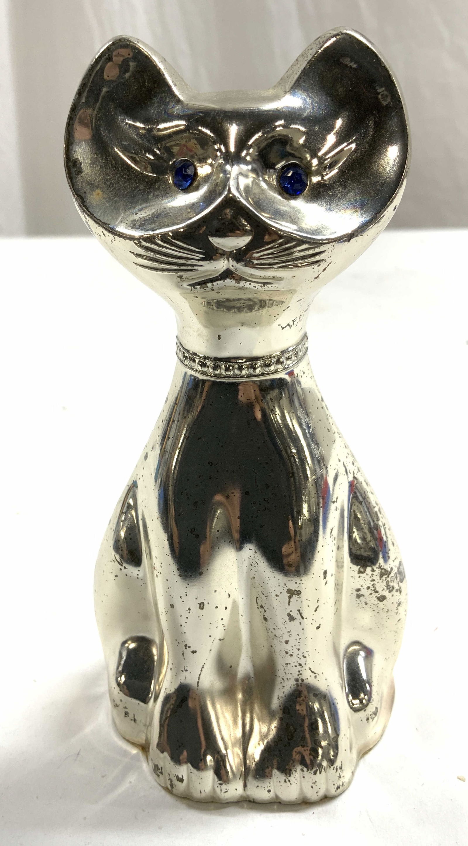 Vintage Metal Cat Piggy Bank (1 of 6)