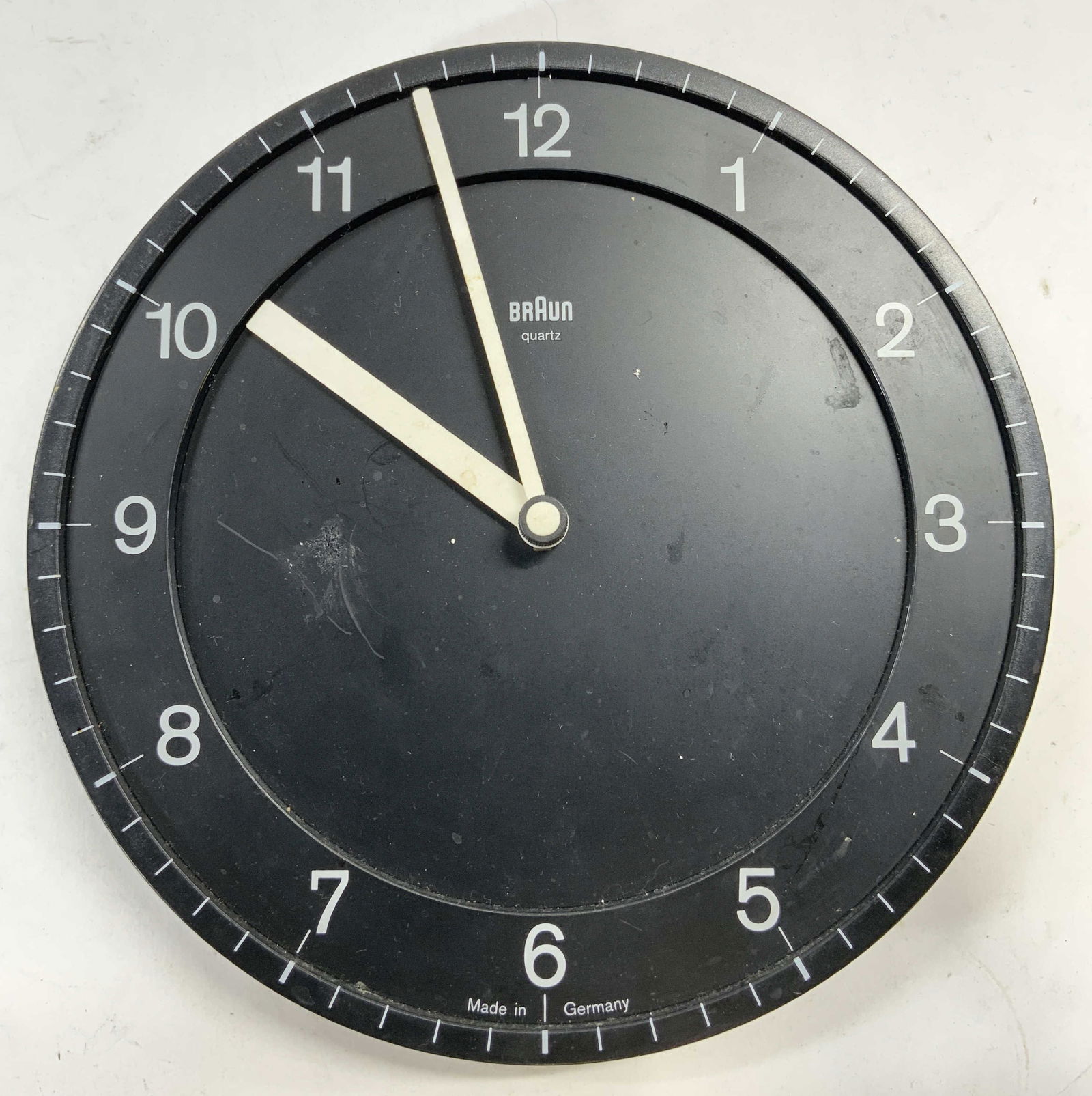 BRAUN Wall Clock Black & White GERMANY (1 of 6)