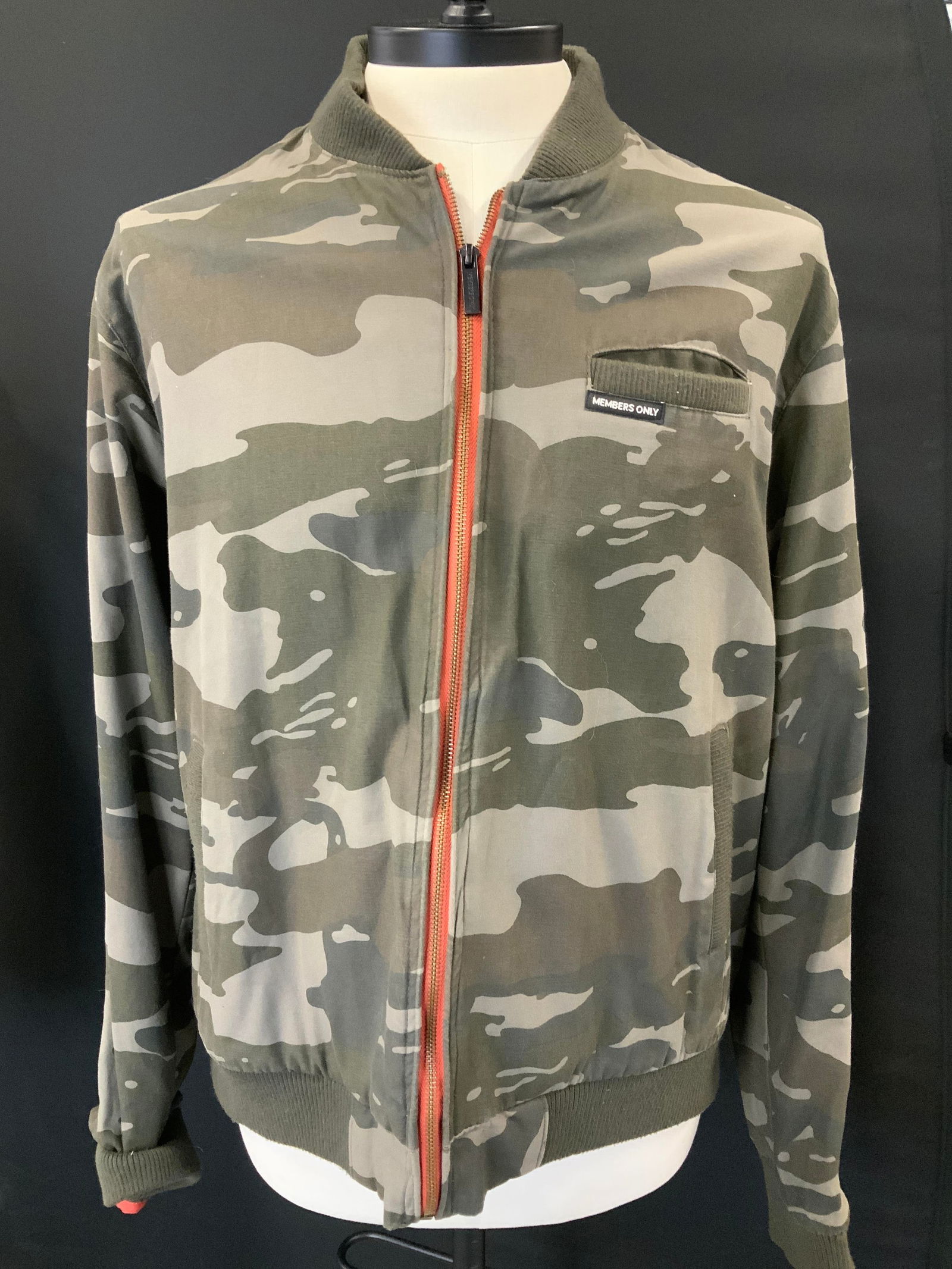 Members Only Green Camouflage Cotton Jacket (1 of 6)