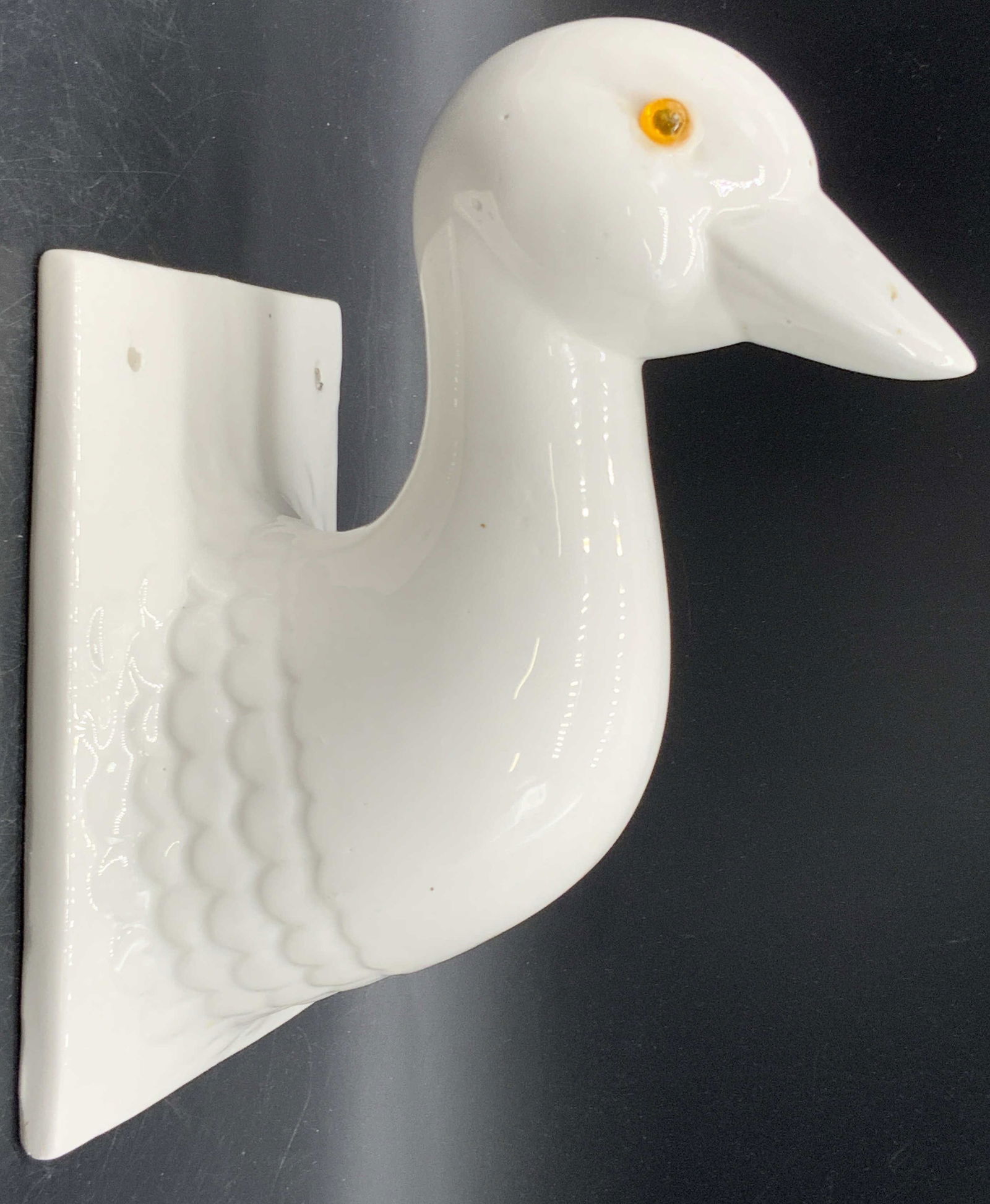 Vintage Ceramic Duck Head Wall Mount (1 of 10)